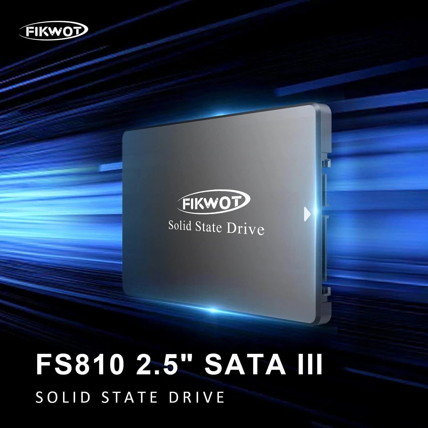 Fikwot 2.5” SATA SSD Lot 512GB 1TB 2TB 4TB TLC/ QLC Internal SSD Hard Drive