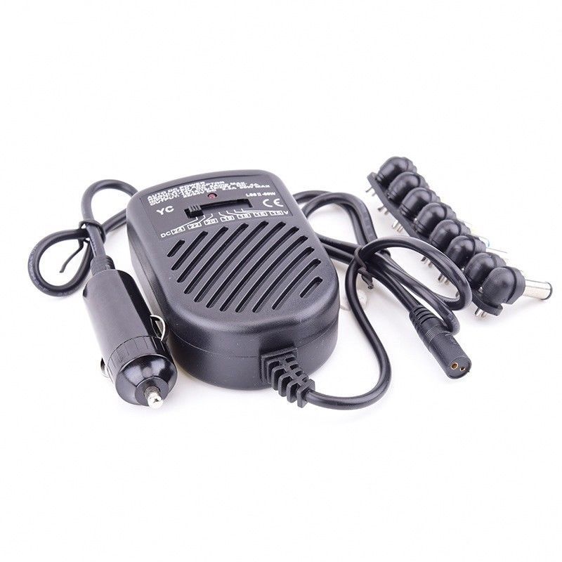 80W Universal Car Charger Power Supply Adapter For Laptop SONY HP IBM Dell US