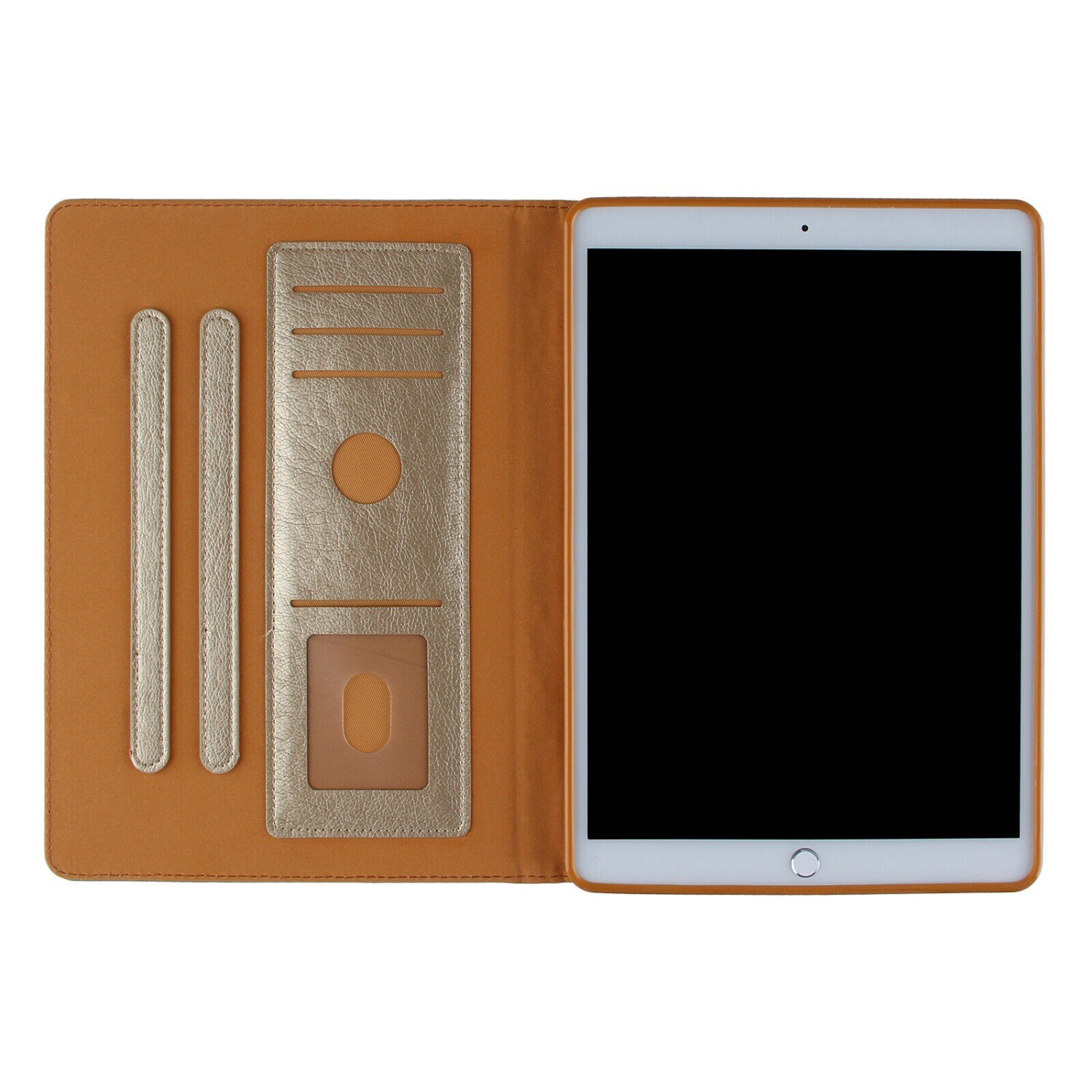 Case For iPad 7th 6th 5th Gen Mini 4 5 Air 11 2024 (M2) Leather Stand Flip Cover