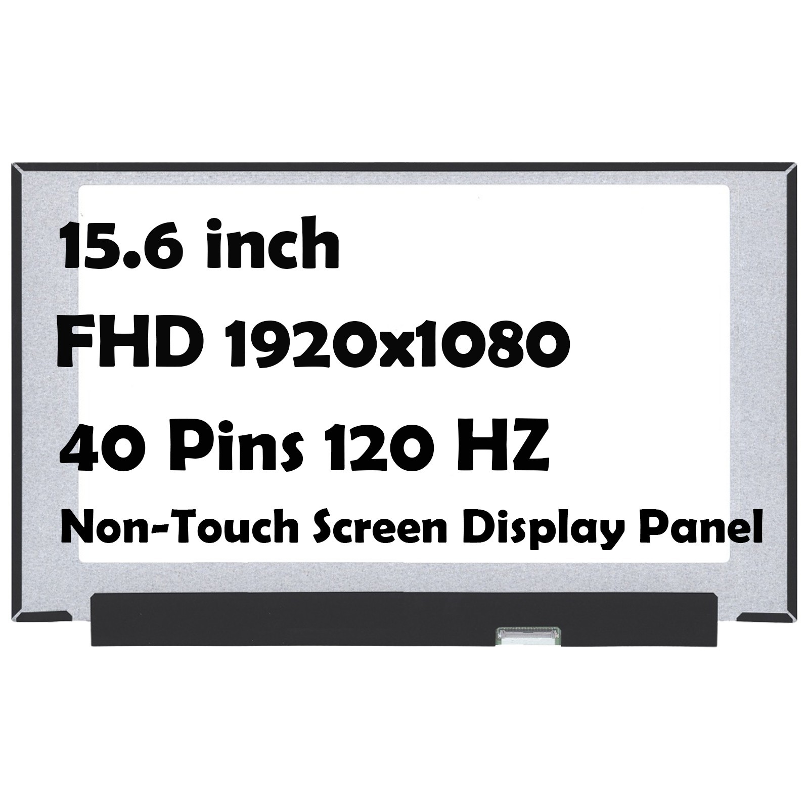 15.6″ KL.15608.050 FHD 1920×1080 40 Pins 120HZ LCD Non-Touch Screen Display Pane
