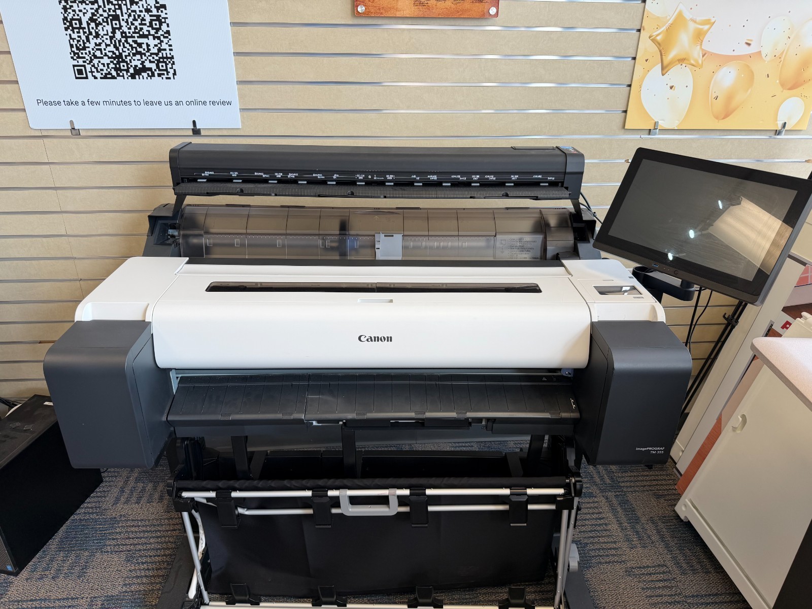 Canon imagePROGRAF TM-355 MFP Large Format Printer with Scanner & Touchscreen