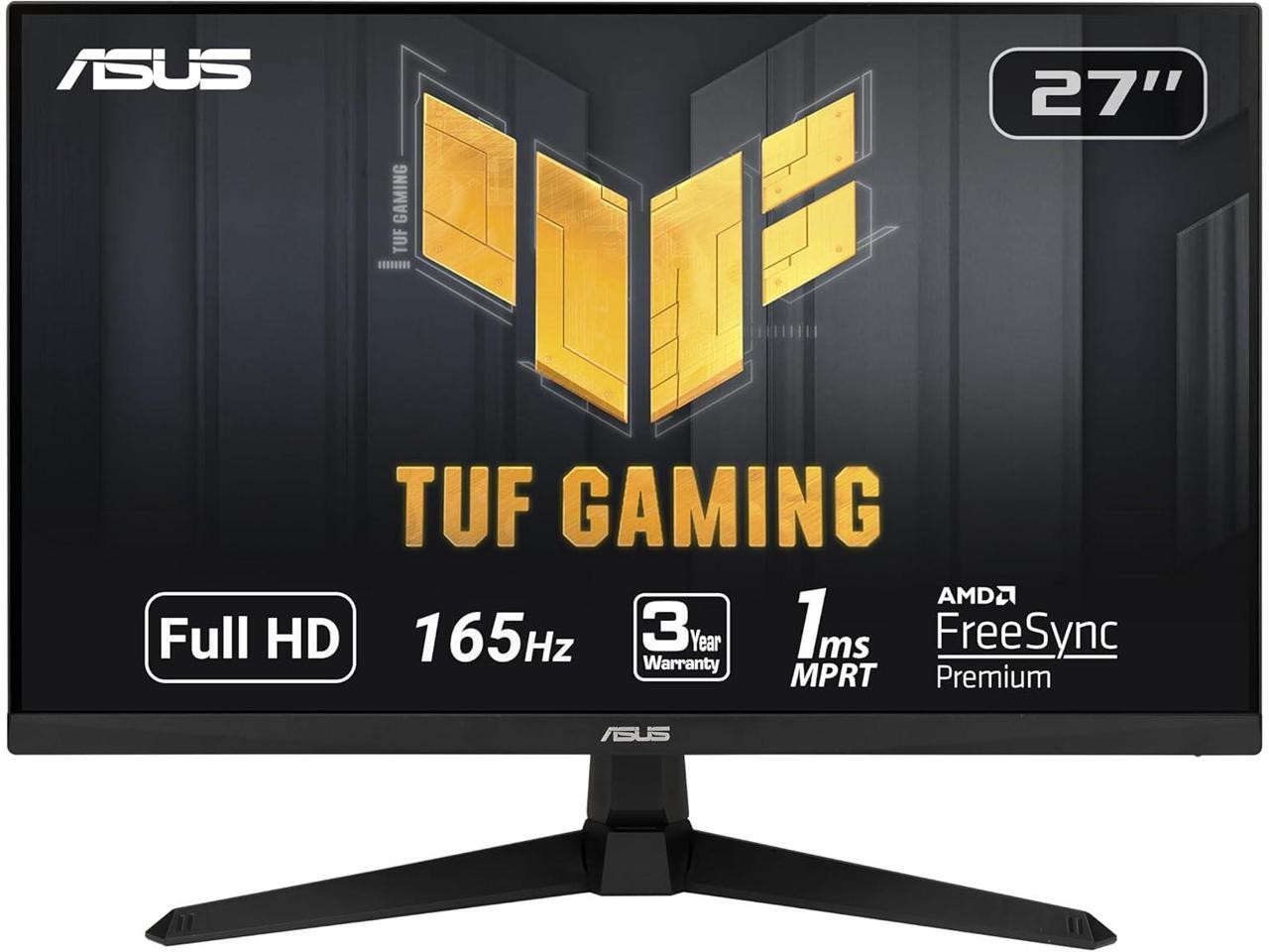 ASUS TUF Gaming 27″ 1080P Gaming Monitor (VG277Q1A) Full HD Display 165Hz