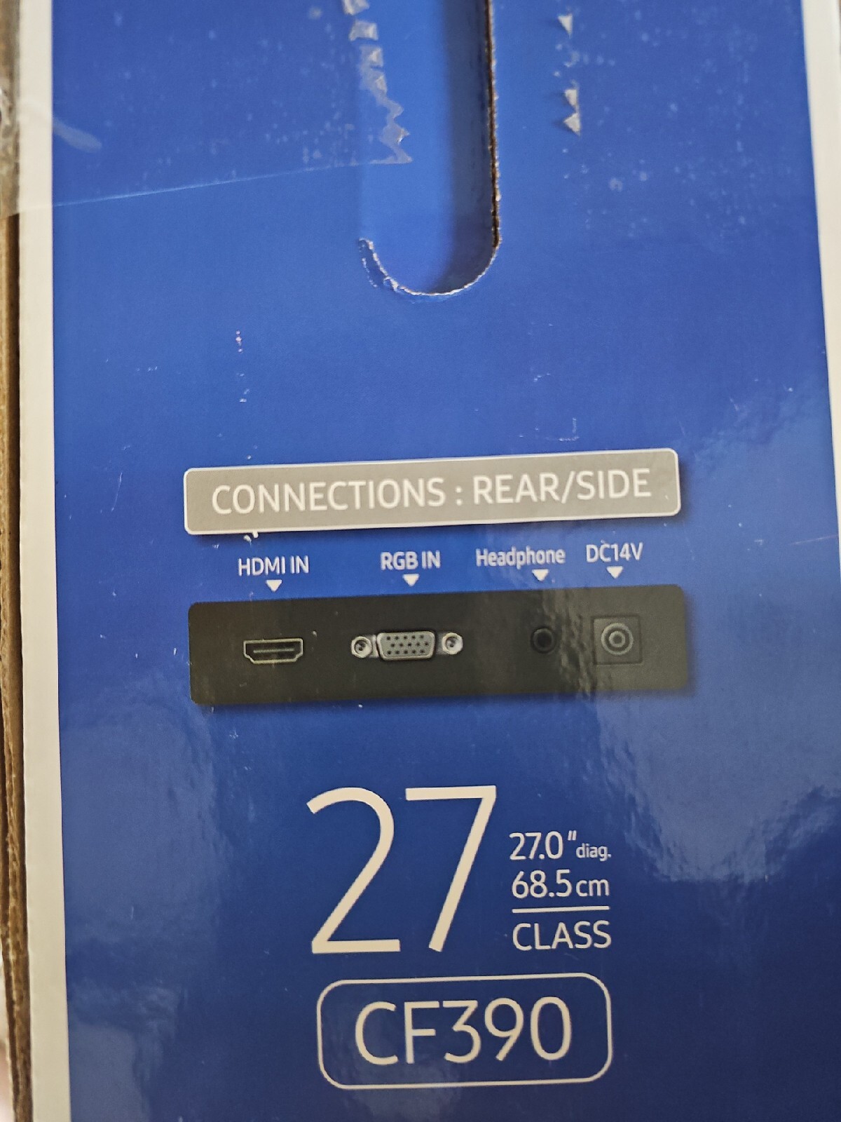 Samsung 27″ Ultra-Slim LED Curved Monitor HDMI (LC27F390FHN) ™