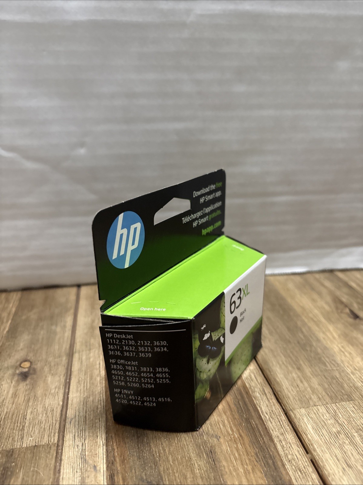 New HP 63 XL Black Ink Cartridge High Yield Genuine OEM Original Sealed AUG 2027