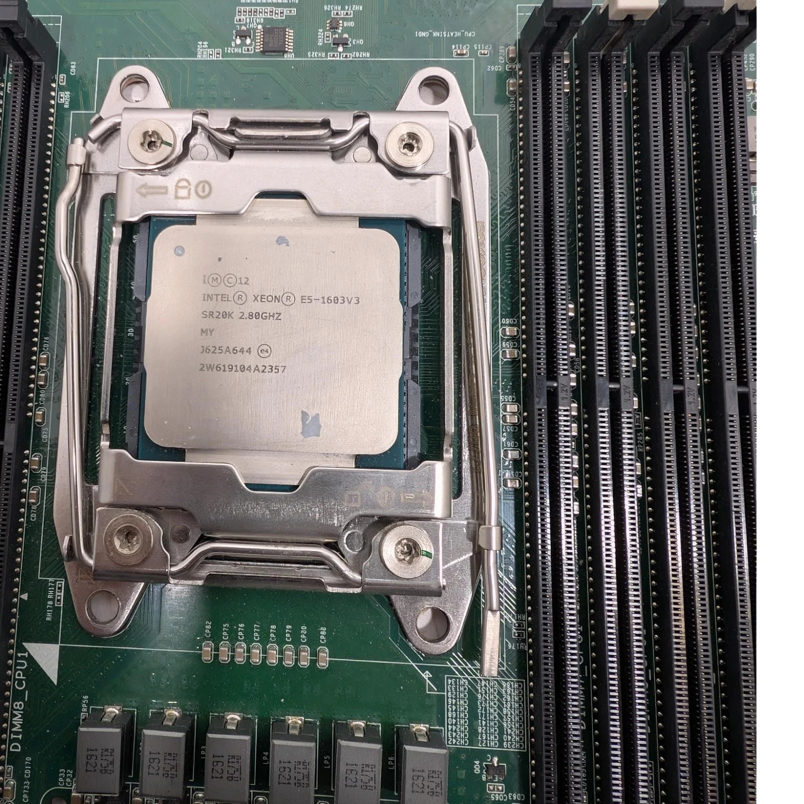 Dell Precision T5810 LGA 2011-3 Motherboard w/ Intel E5-1603V3 CPU SR20K
