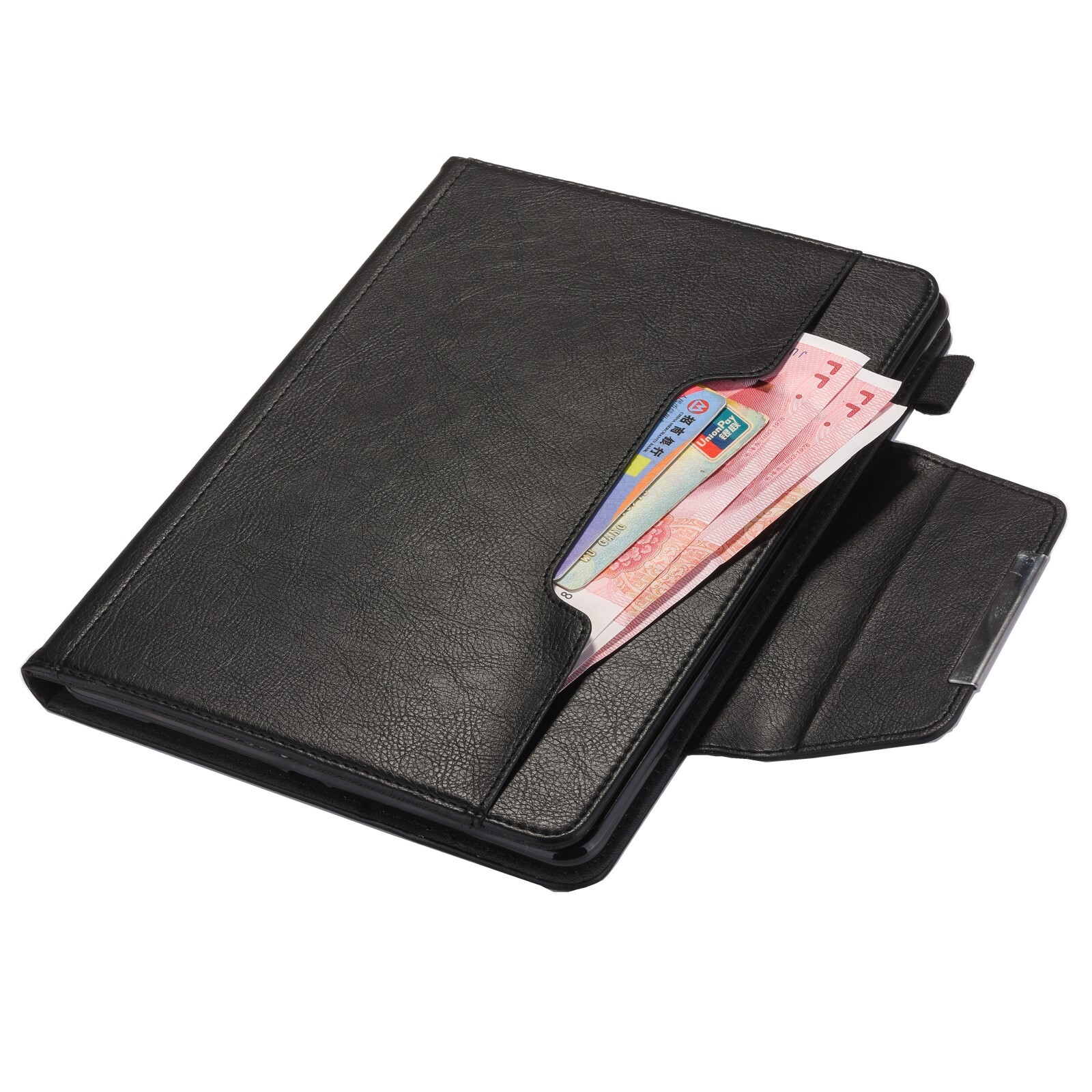 Smart Pocket Wallet Stand Case Cover for iPad 5 /6th/7th/8th/9th/10th Generation