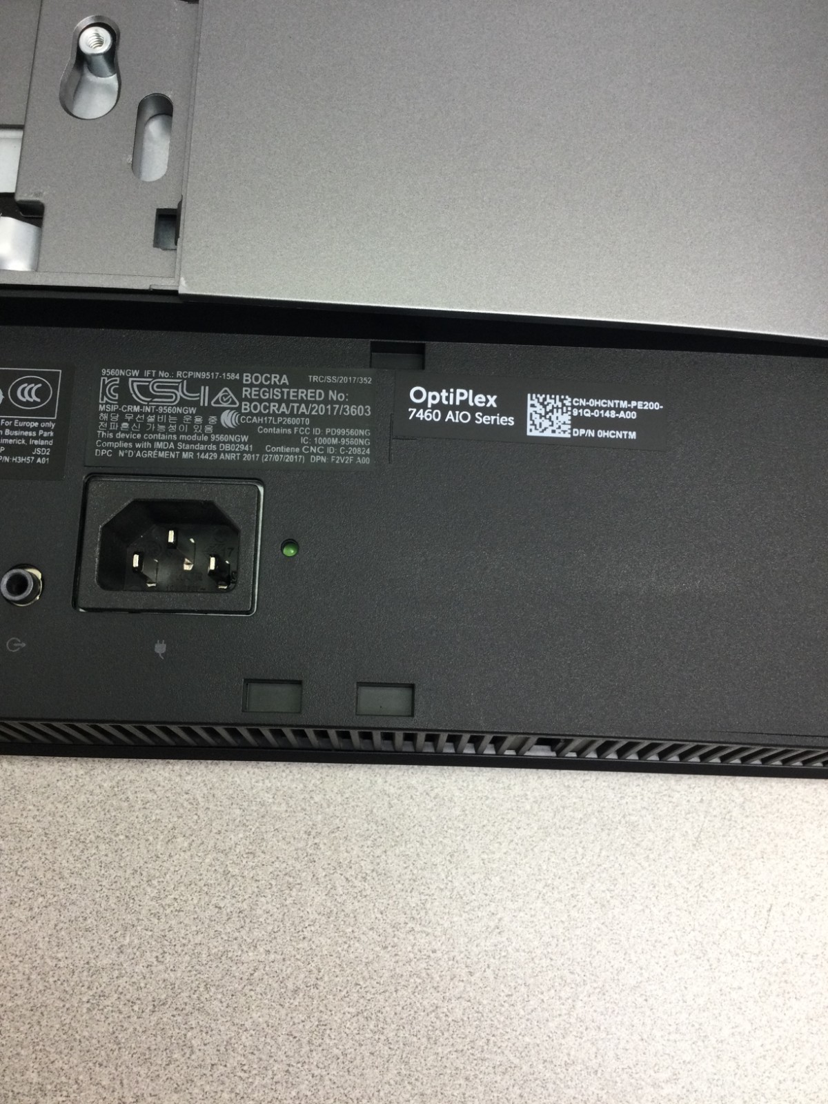 Dell OptiPlex 7460 AIO i7-8700@3.20GHz 16GB/512GB SSD Win11Pro No Stand 24”