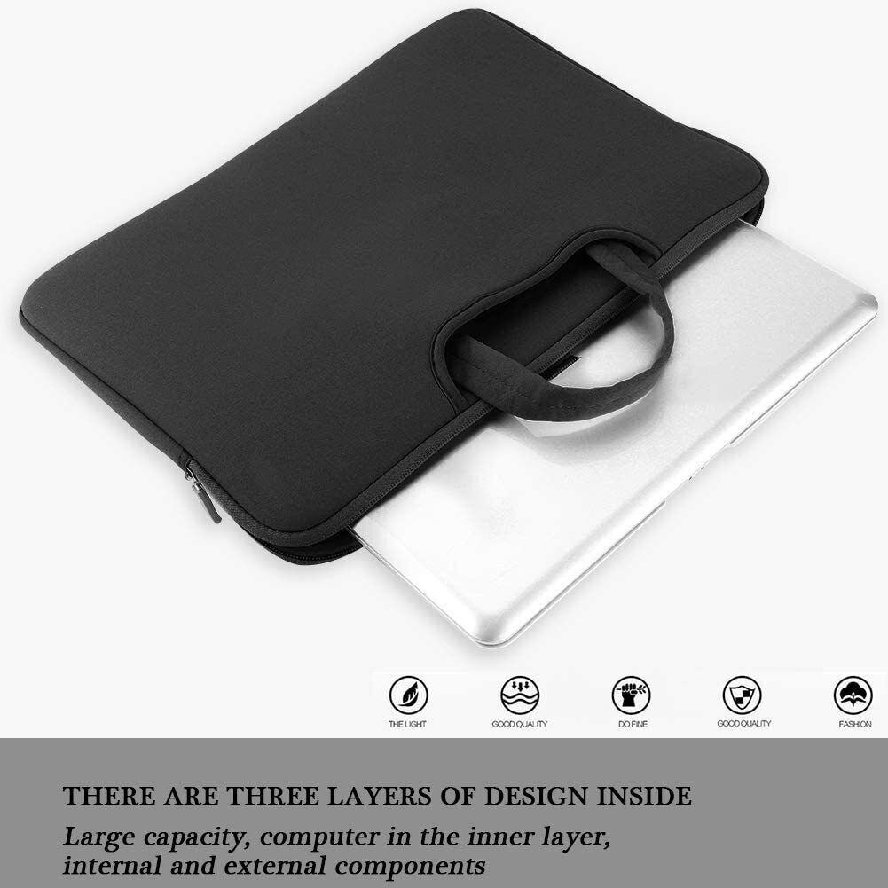 Laptop Handbag Sleeve Case 14″/15.6″ Carrying Bag Macbook Air Pro Lenovo Dell US