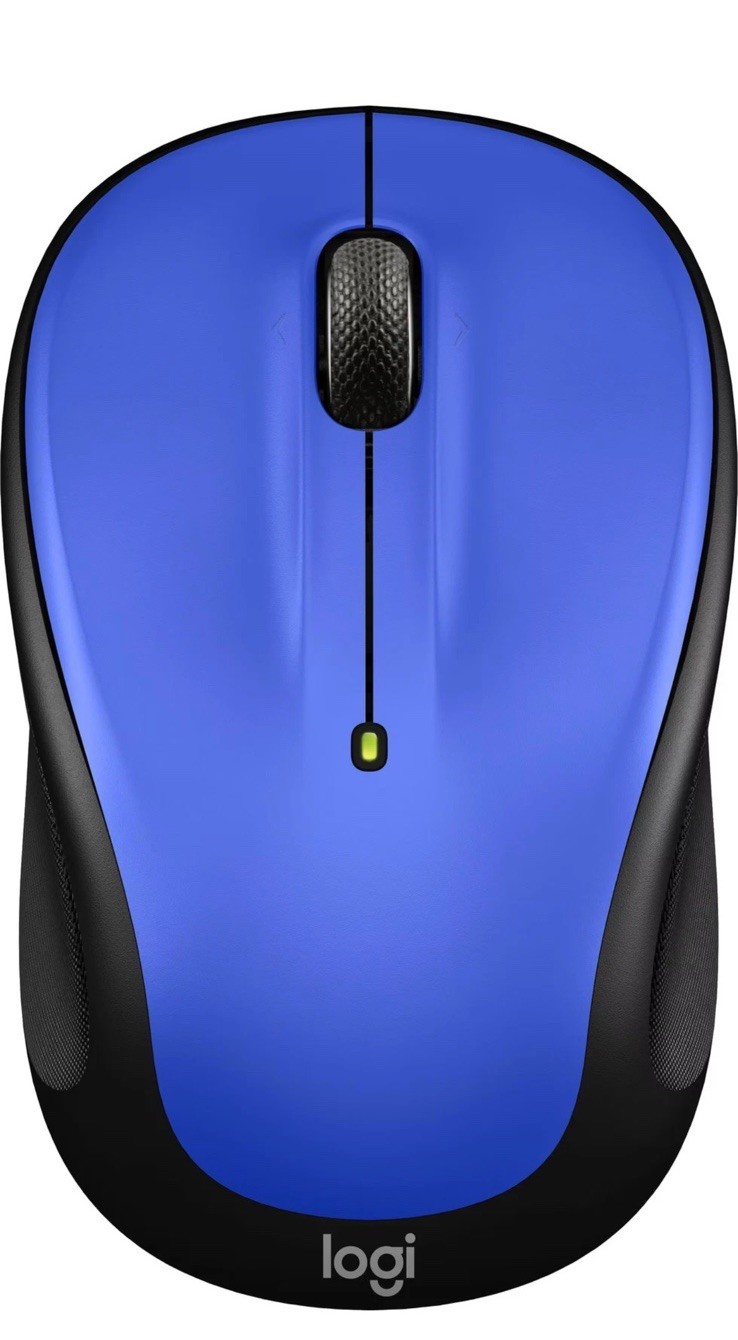 Logitech – M325s Wireless Optical Compact Ambidextrous Mouse – Wireless – Blue