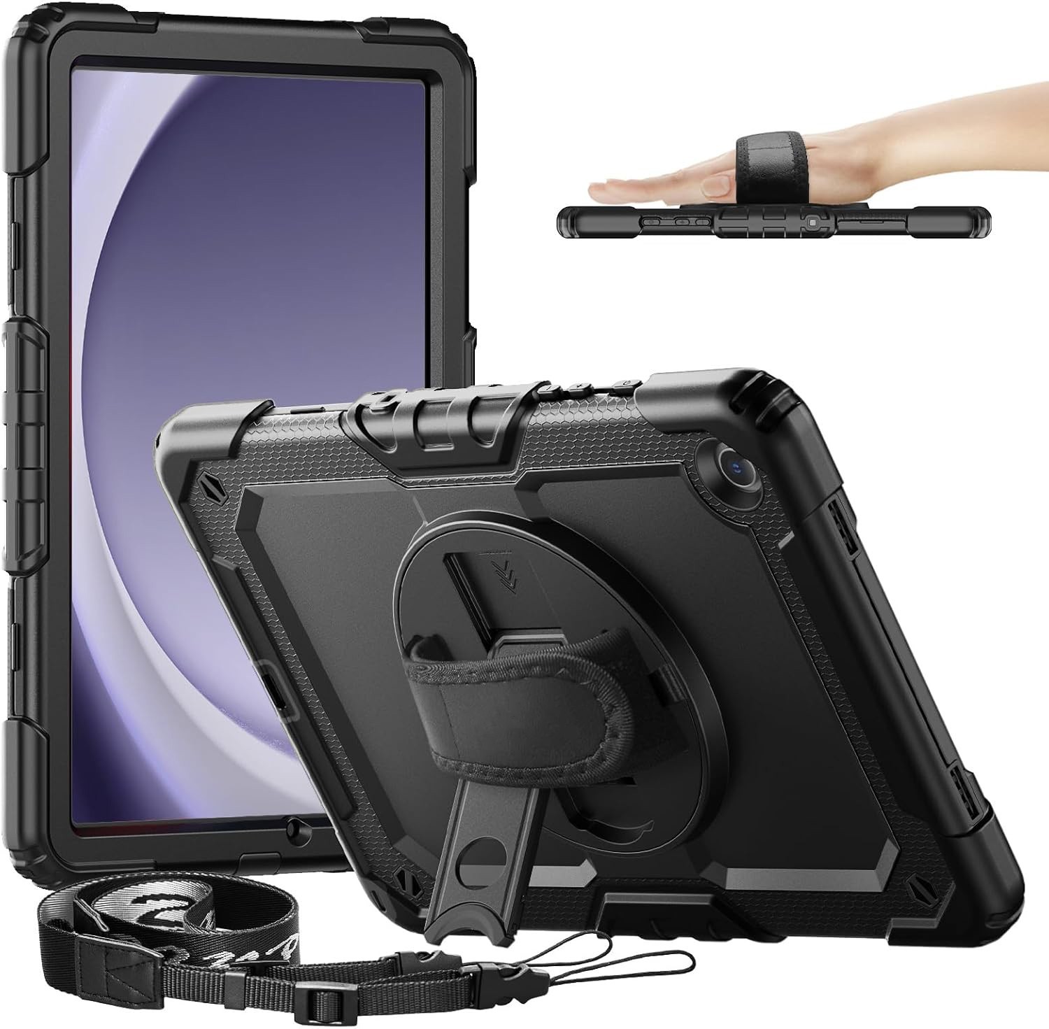 Rotating Case For Samsung Galaxy Tab A9 Plus/Tab A9+ 5G 11″ Cover Kickstand
