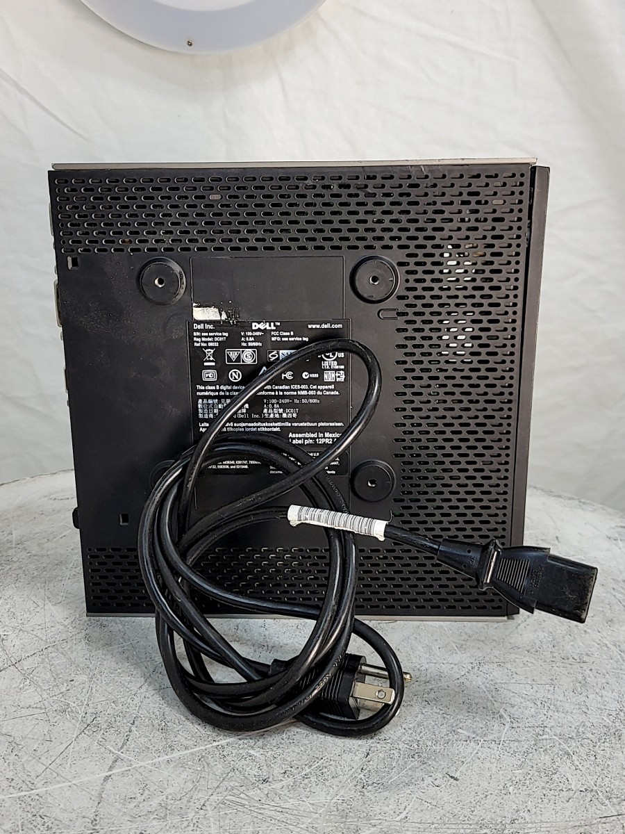 Dell Optiplex FX160 DC01T Thin Client Intel Atom 230 1GB RAM 1GB HDD SEE NOTES