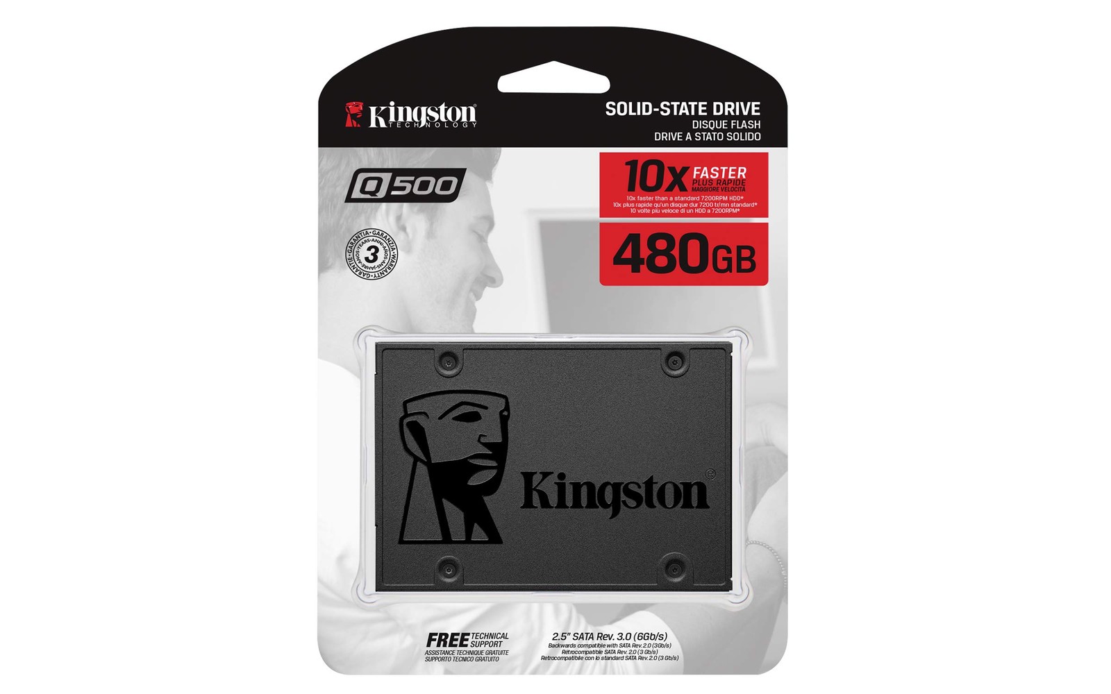 1024G SSD KC600 SATA3 2.5
