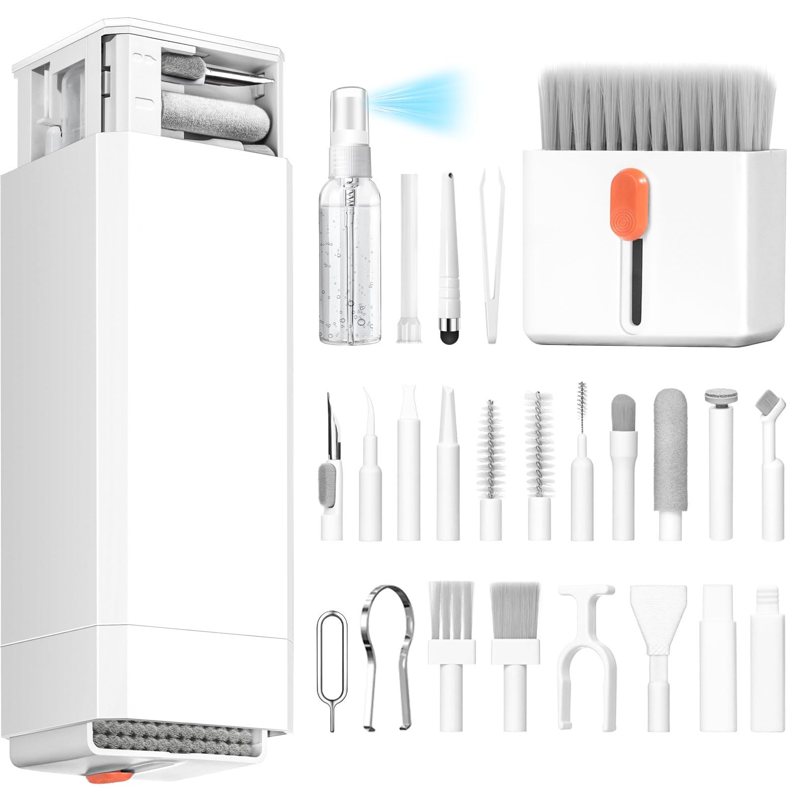 32 in 1 Cell Phone Cleaning kit with Charging Port Cleaner,Stylus Pen,SIM Too…