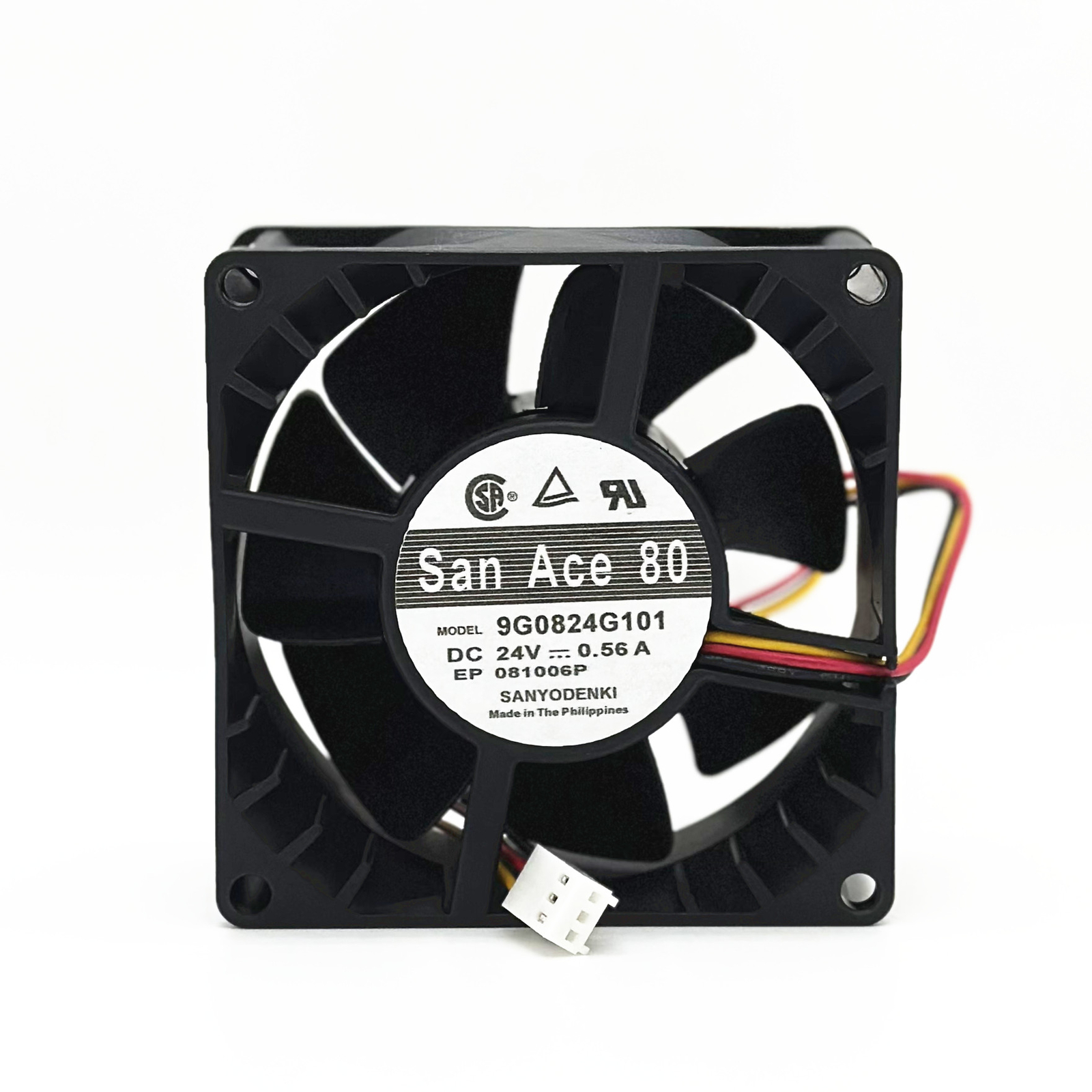 SANYO 9G0824G101 24V 0.56A 8038 8CM Inverter Cooling Fan