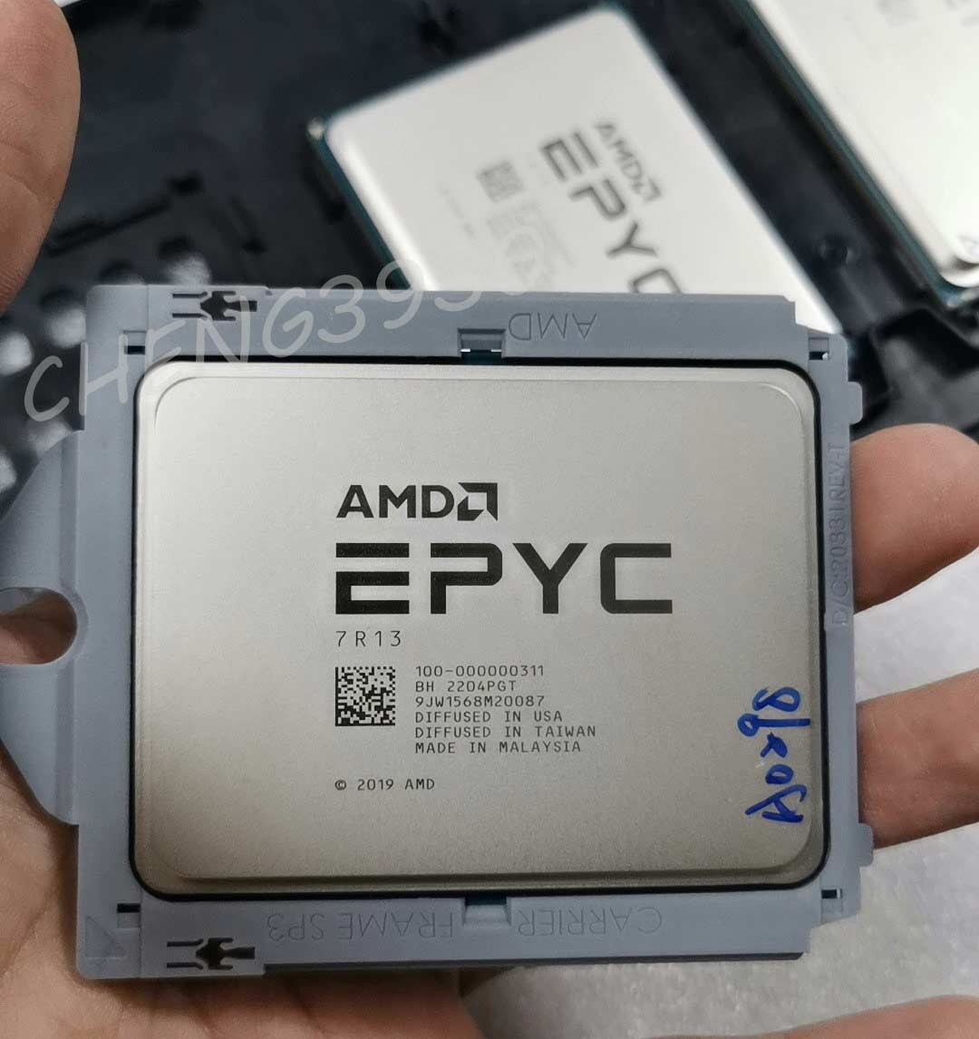 (Unlocked) AMD Milan EPYC 7R13 48-core 2.65GHz 280W CPU processor epyc 7763