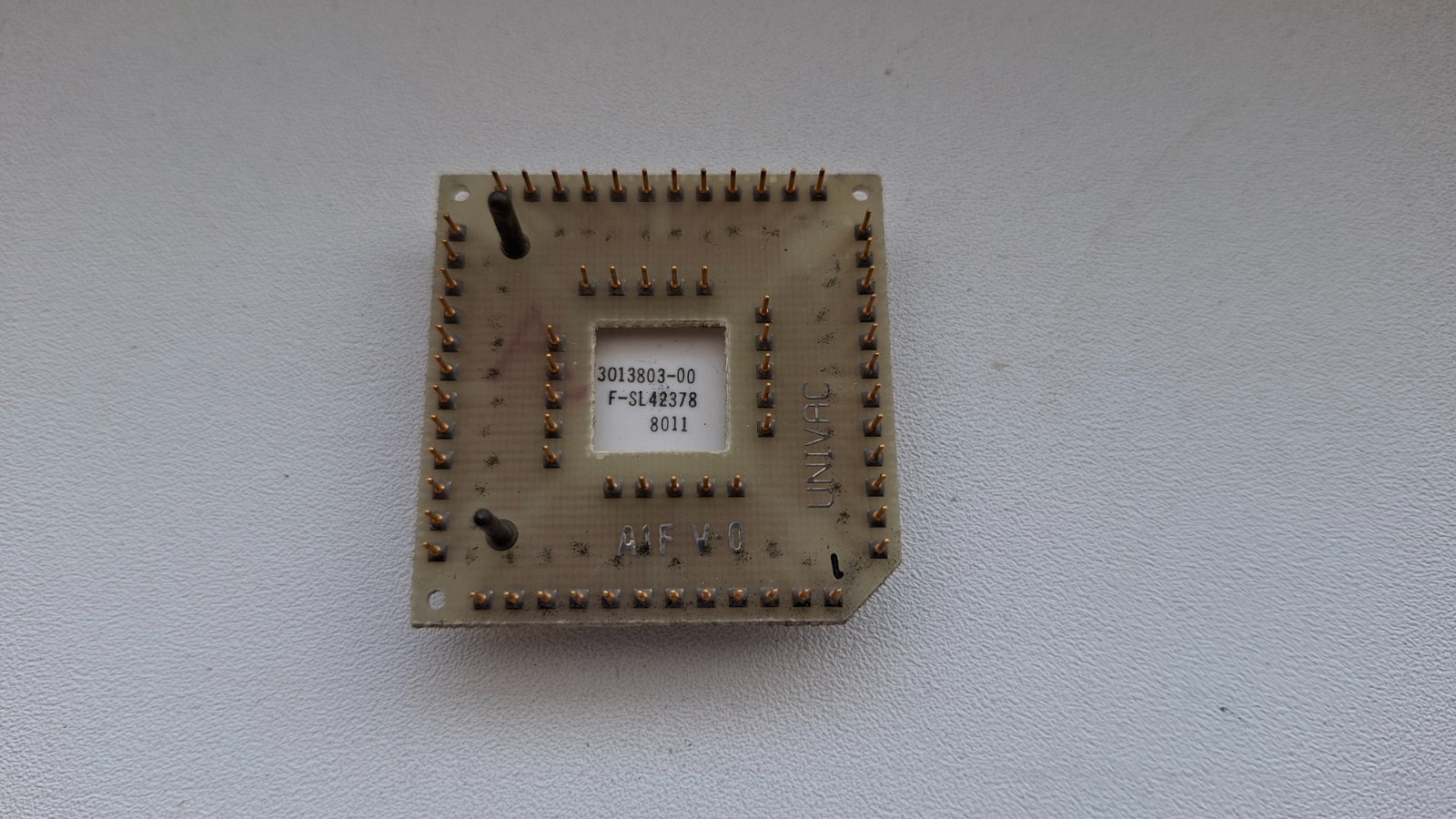 UNIVAC CPU 3625250-00 very rare UNIVAC unknown vintage CPU GOLD qty: 1