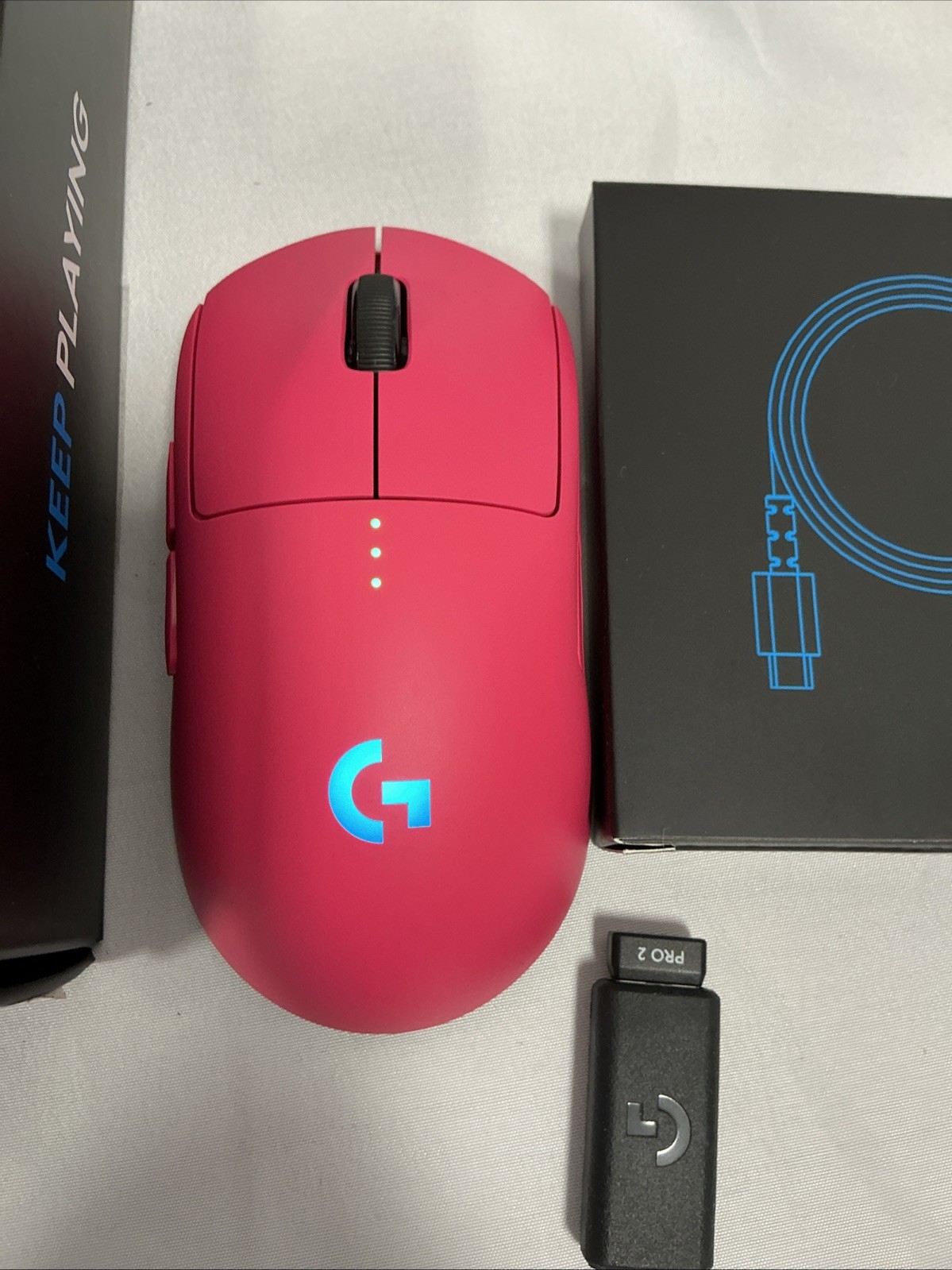 Logitech Pro 2 Lightspeed Wireless Gaming Mouse (Pink)