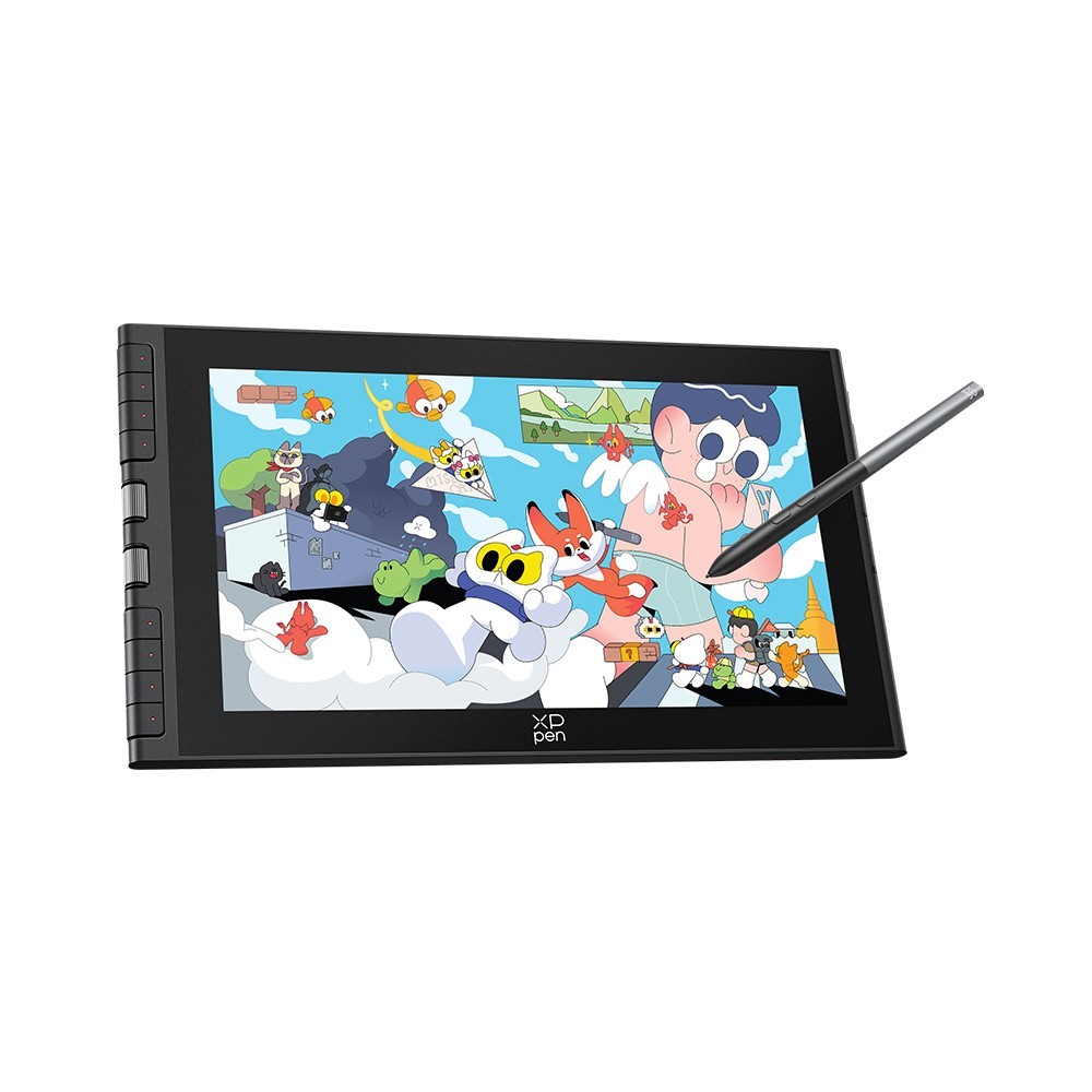 XPPen Artist 12 3rd Graphics Drawing Tablet X4 Stylus 2 Dial Wheels Refurbished