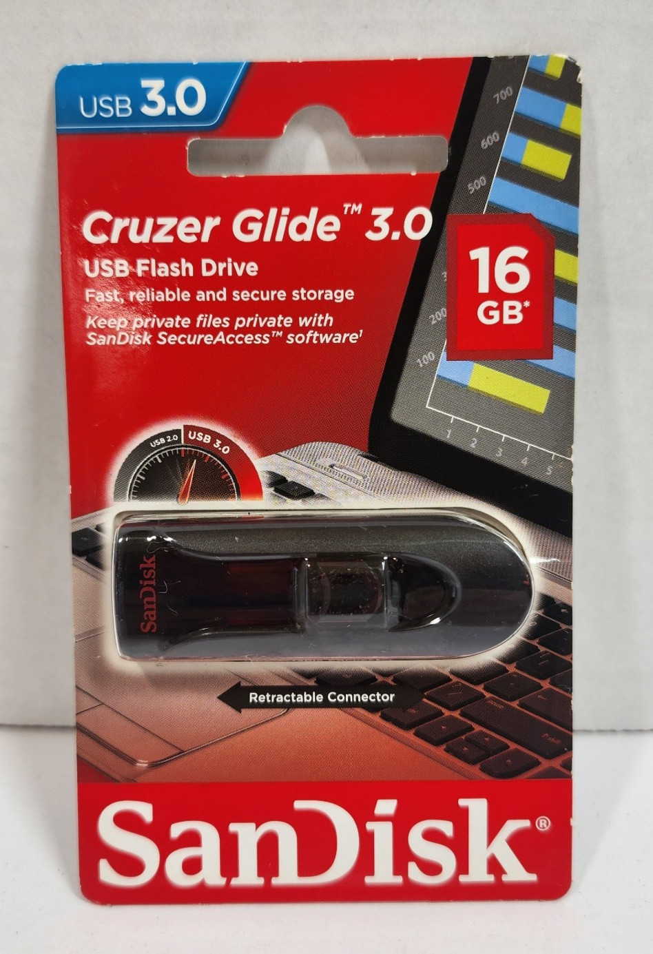 SanDisk Cruzer Glide 3.0 16GB USB Flash Drive