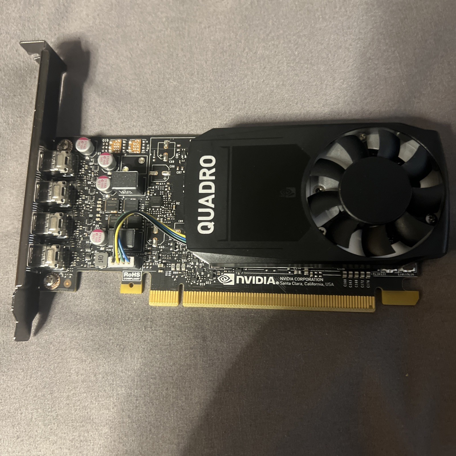 NVIDIA Quadro P1000 GDDR5 Graphics Card Clean Working and Fast Shipping. 4GB