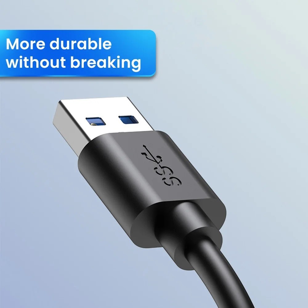 4 Port USB 2.0 Hub Splitter High Speed Desktop PC Mac OS Laptop