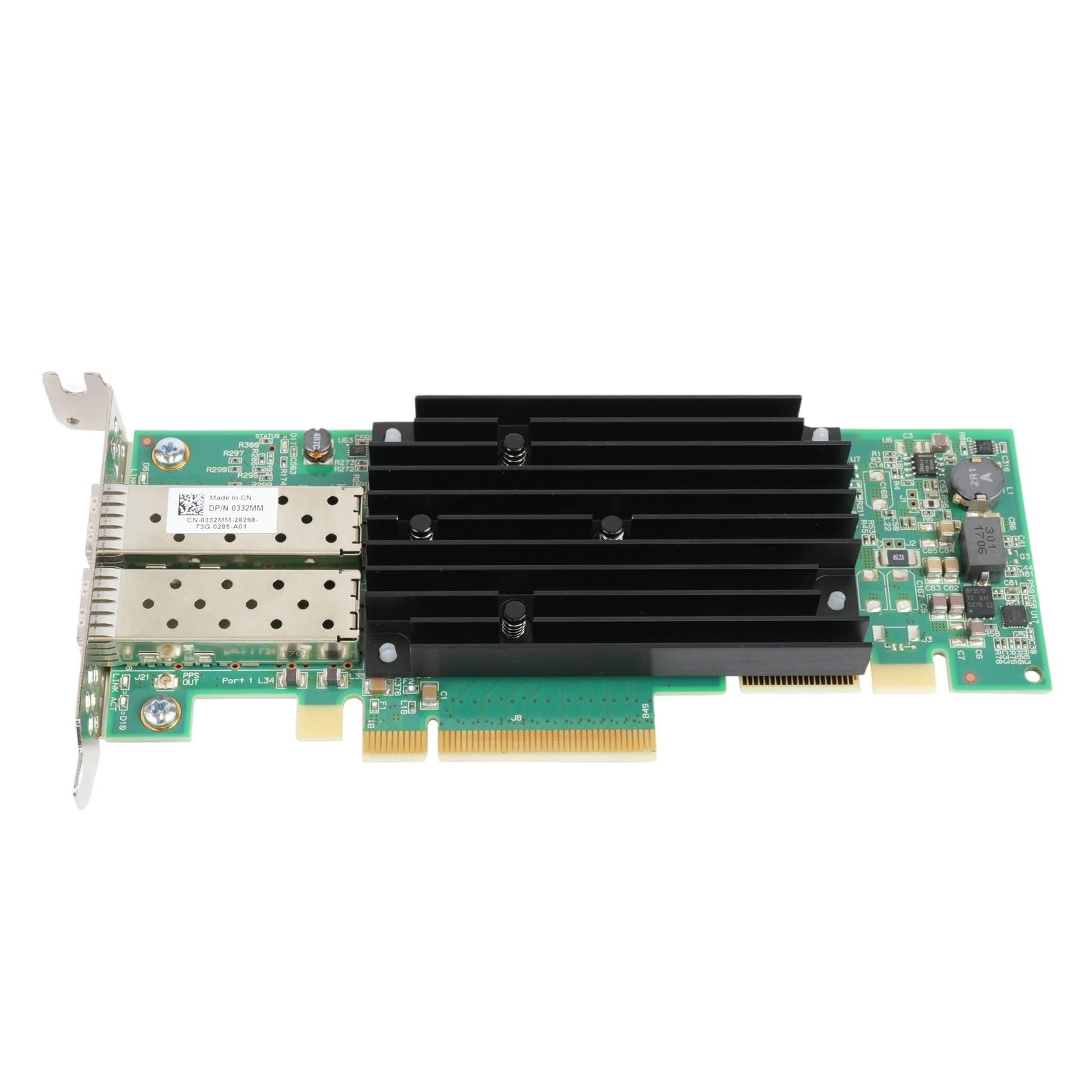 Dell 332MM SolarFlare SFN8522 10GbE 2-Port PCI-e 3.1 x8 NIC SFF