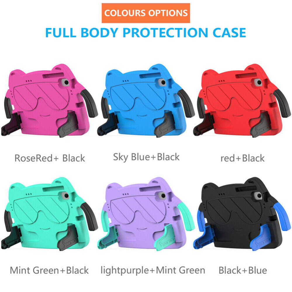 For Samsung Galaxy Tab A9 A8 A7 S6 Lite Tablet Kids EVA Handle Case Strap Cover