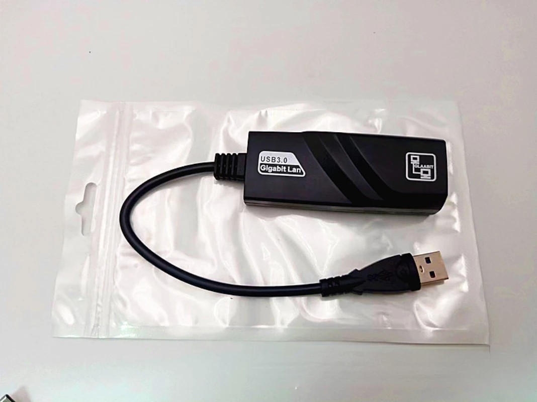 USB 3.0 Gigabit Ethernet LAN RJ45 1000Mbps Network Adapter For Windows PC Mac
