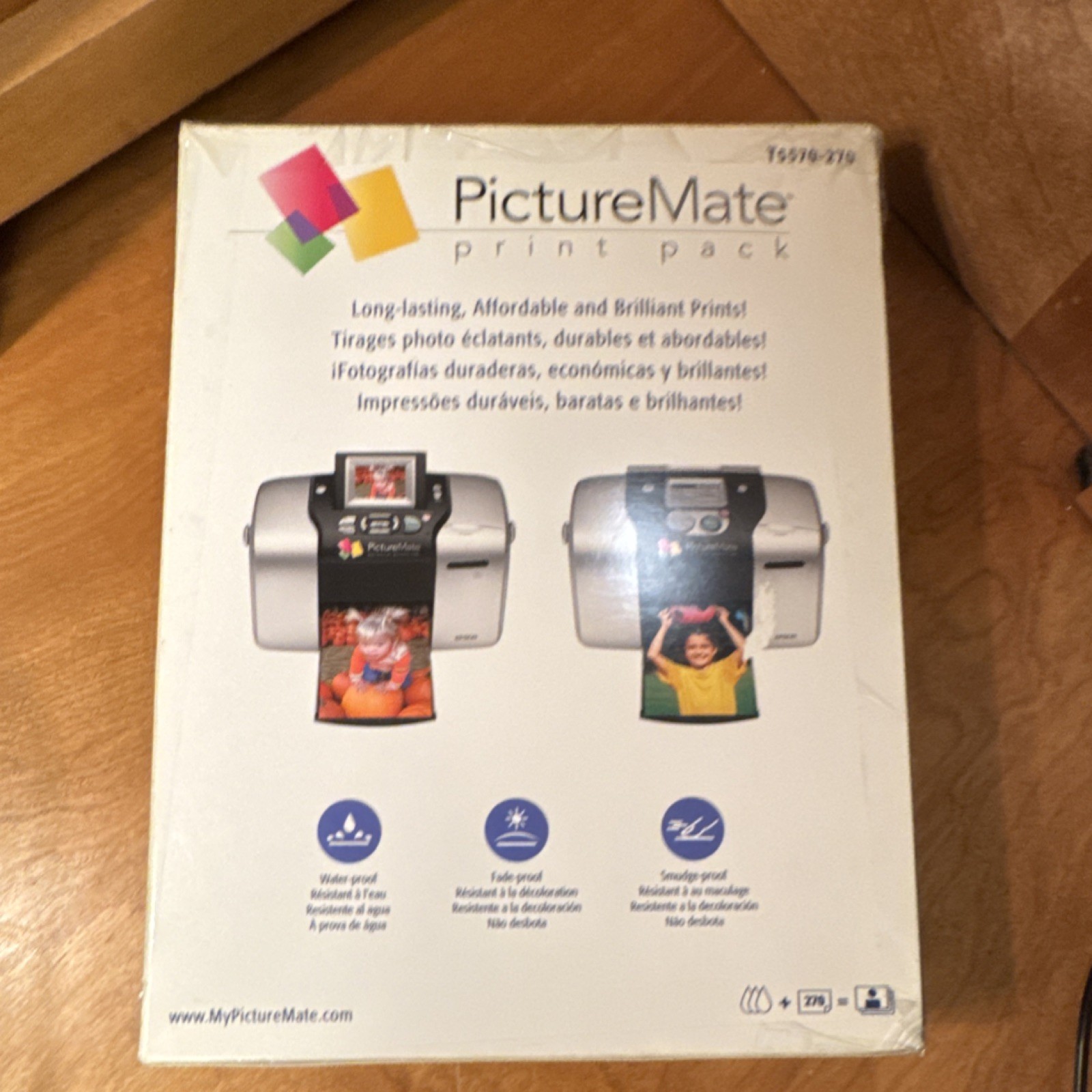 Epson PictureMate T5596-270 Glossy Photo Paper 4×6″ 270gsm For Inkjet Printers