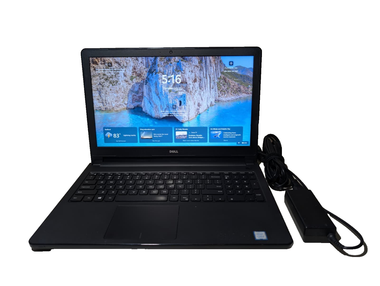 15.6″ Dell Inspiron 5566 | i5 7th Gen 8GB RAM 256GB SSD | HD Windows 11 DVD+RW