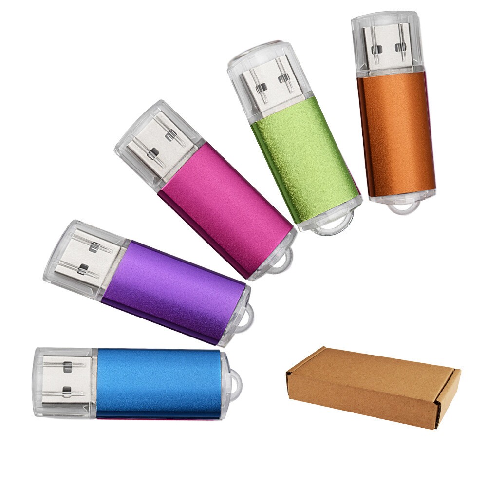 5PCS/LOT USB Flash Drive 1GB-32GB Mini Memory Sticks Storage Blank Media U Disk
