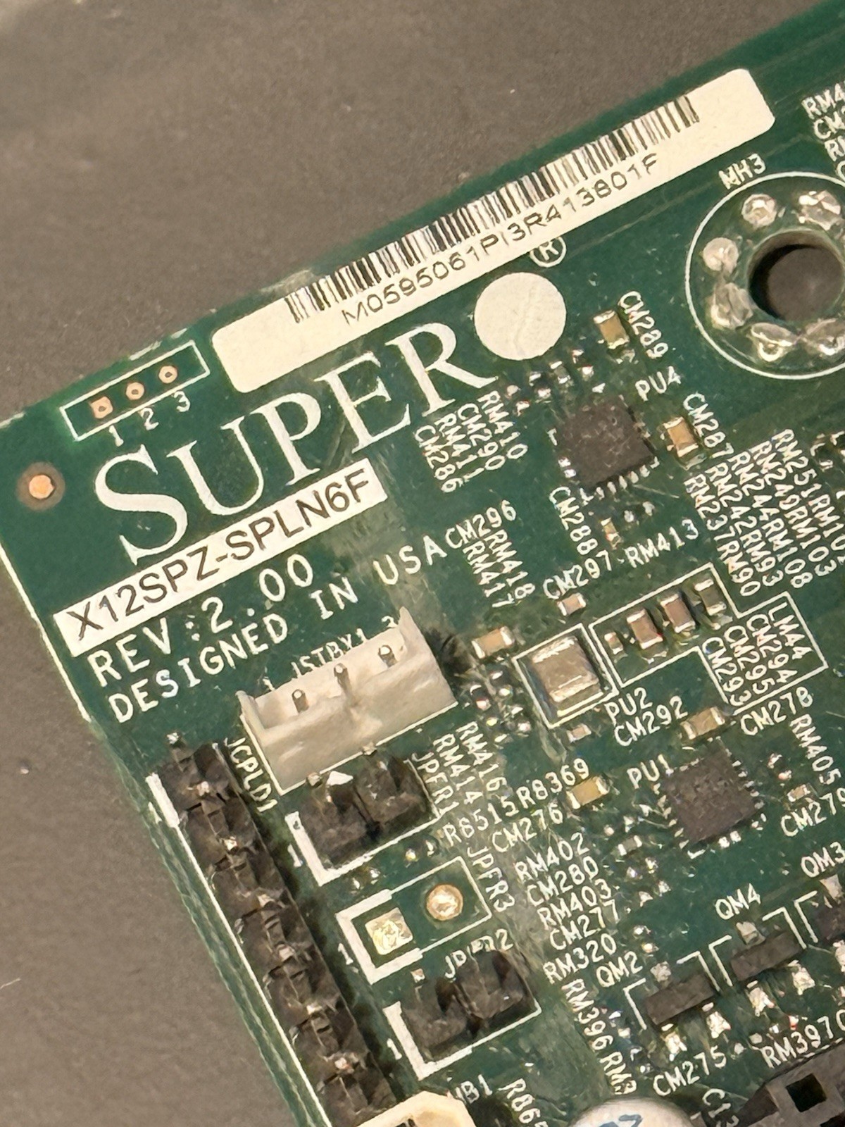 Supermicro X12SPZ-SPLN6F Rev 2.00