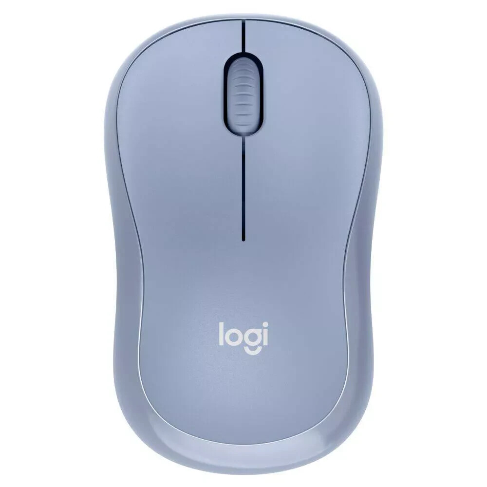 Logitech – M240 Silent Touch Bluetooth Mouse with Comfortable Shape – Blue