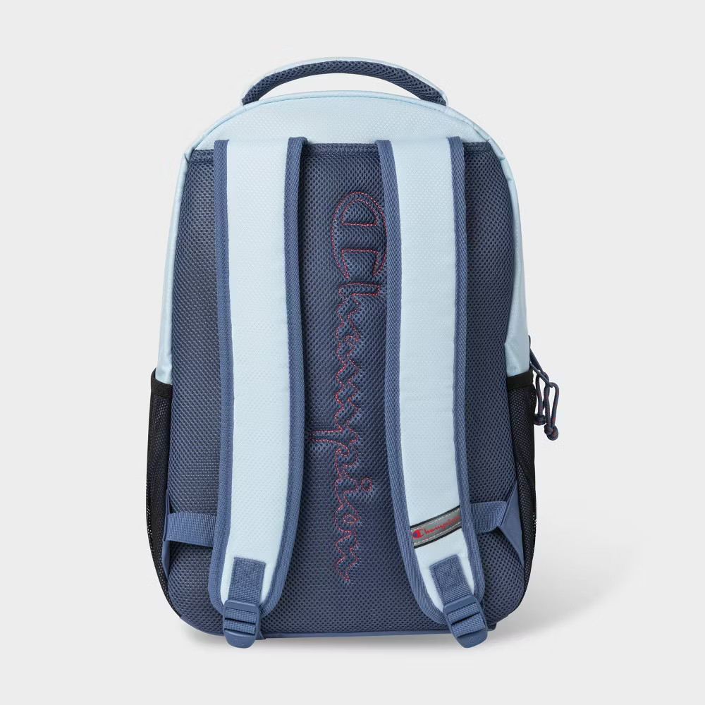 Champion Center Backpack w/ Laptop Sleeve – Light Blue
