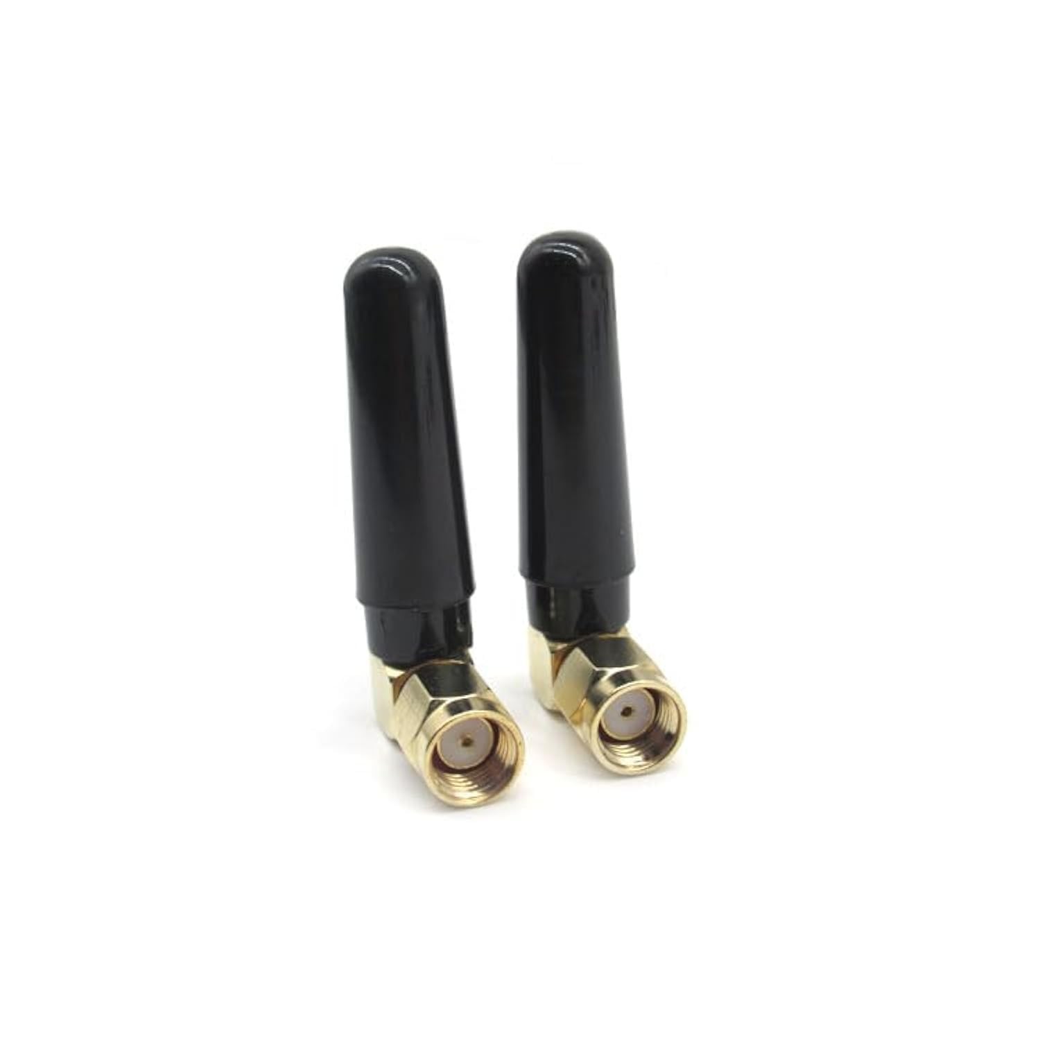 2 Pack Mini 3dBi Dual Band WiFi Antenna 2.4GHz/5GHz/5.8GHz – RP-SMA Male Right A