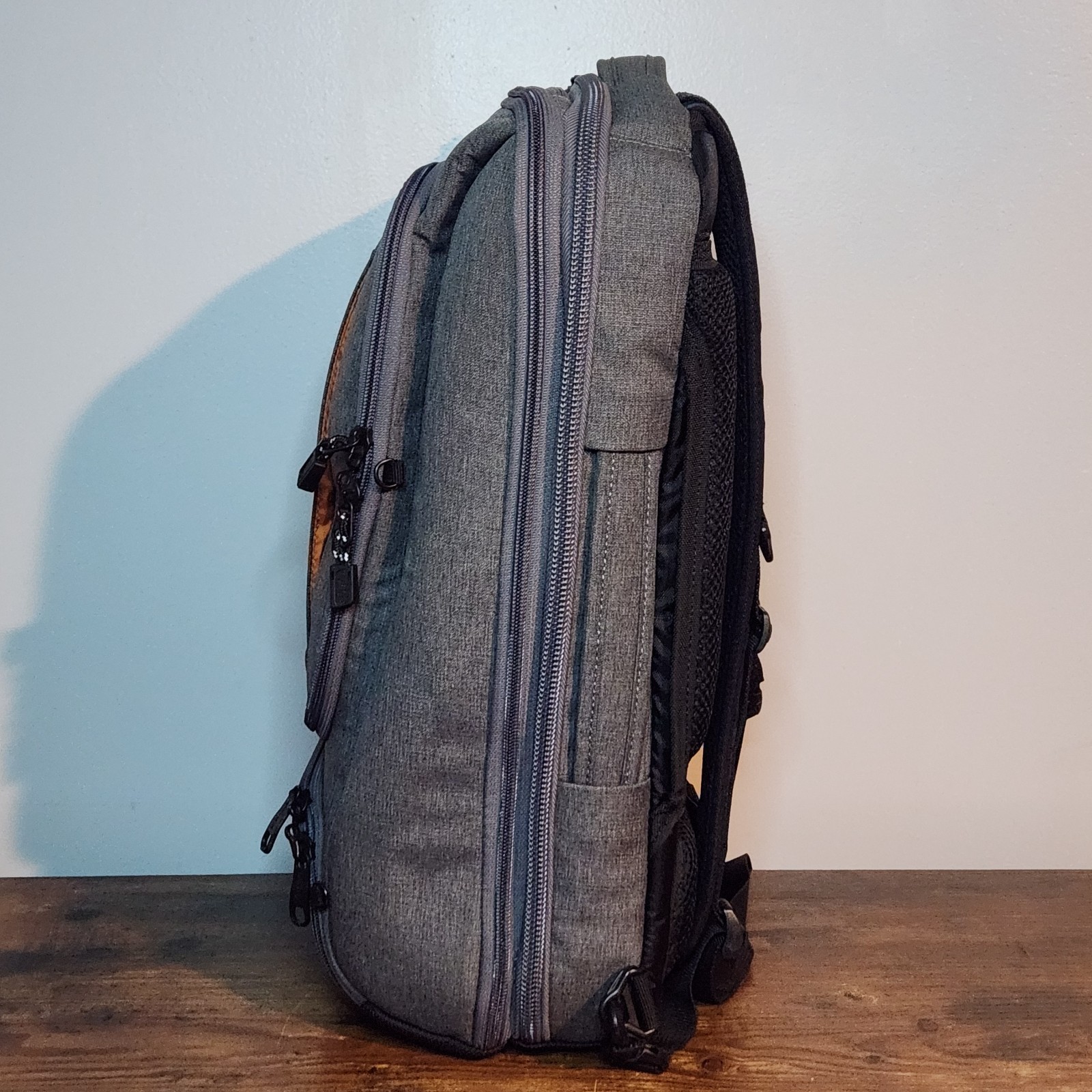 eBags EB2146-16 TLS Travel Professional Slim Laptop Backpack Gray/Orange