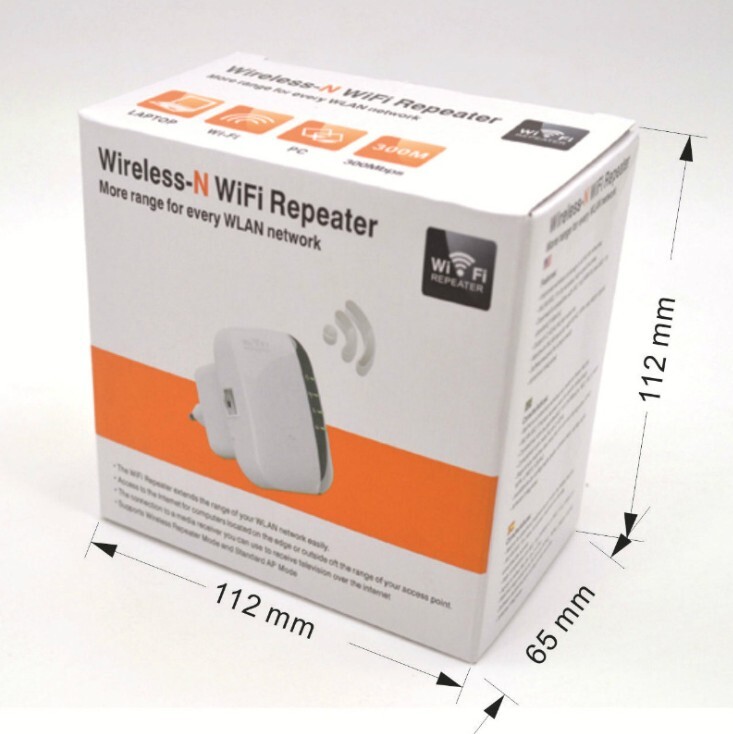 New Black or White Wifi Repeater Wifi Signal Amplifier for Home