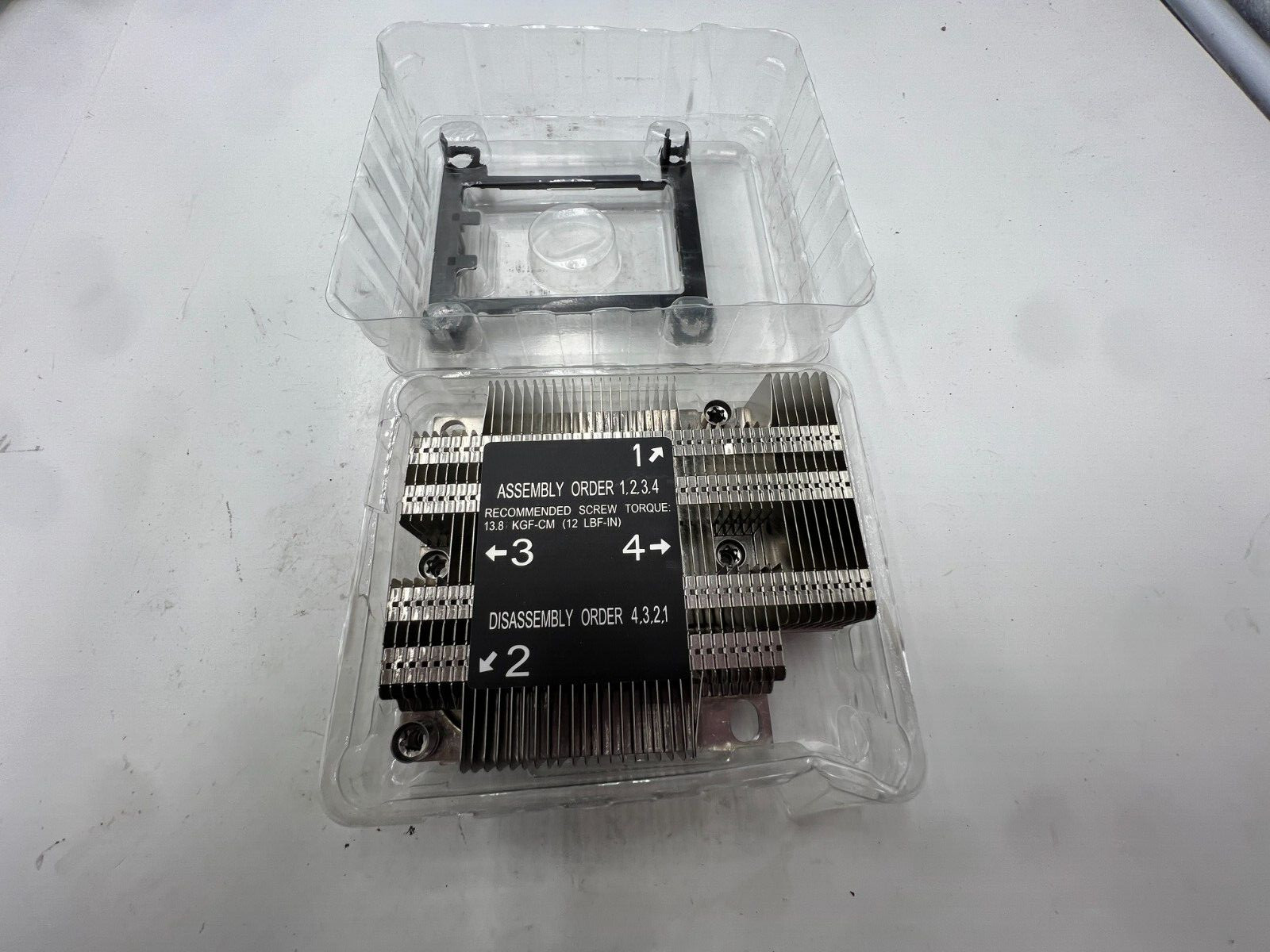 SNK-P0067PD LGA 3647-0 1U X11 Purley Platform CPU Heat Sink