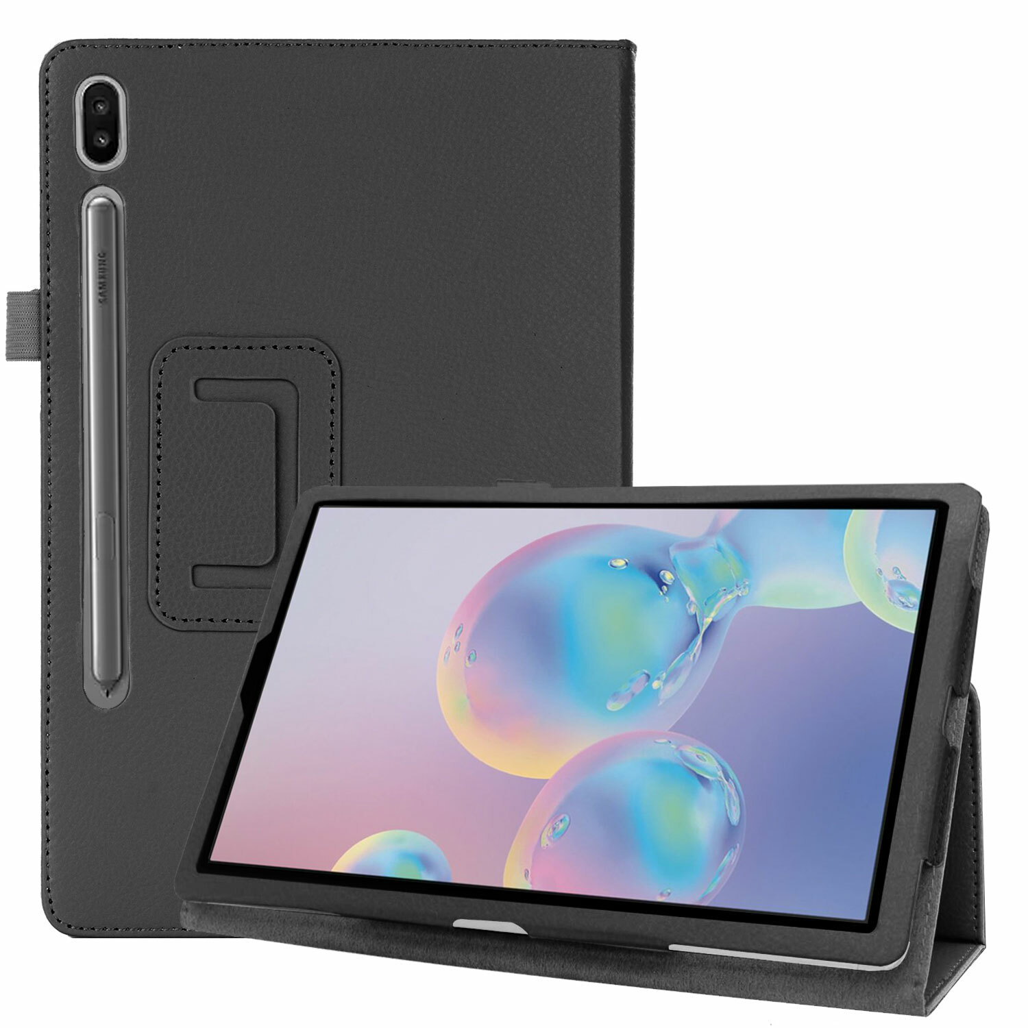 Samsung Galaxy Tab S7 FE 2021 / S7 Plus 2020 Case /12.4” Glass Screen Protector