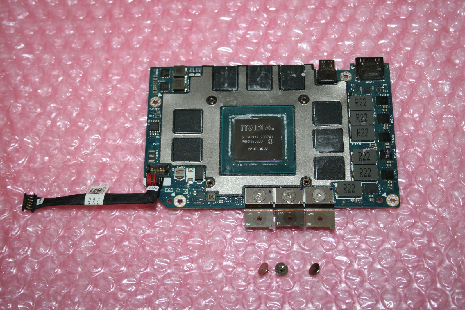 Dell Precision 7740 NVIDIA RTX 5000 16GB GDDR6 GPU Video Card Module