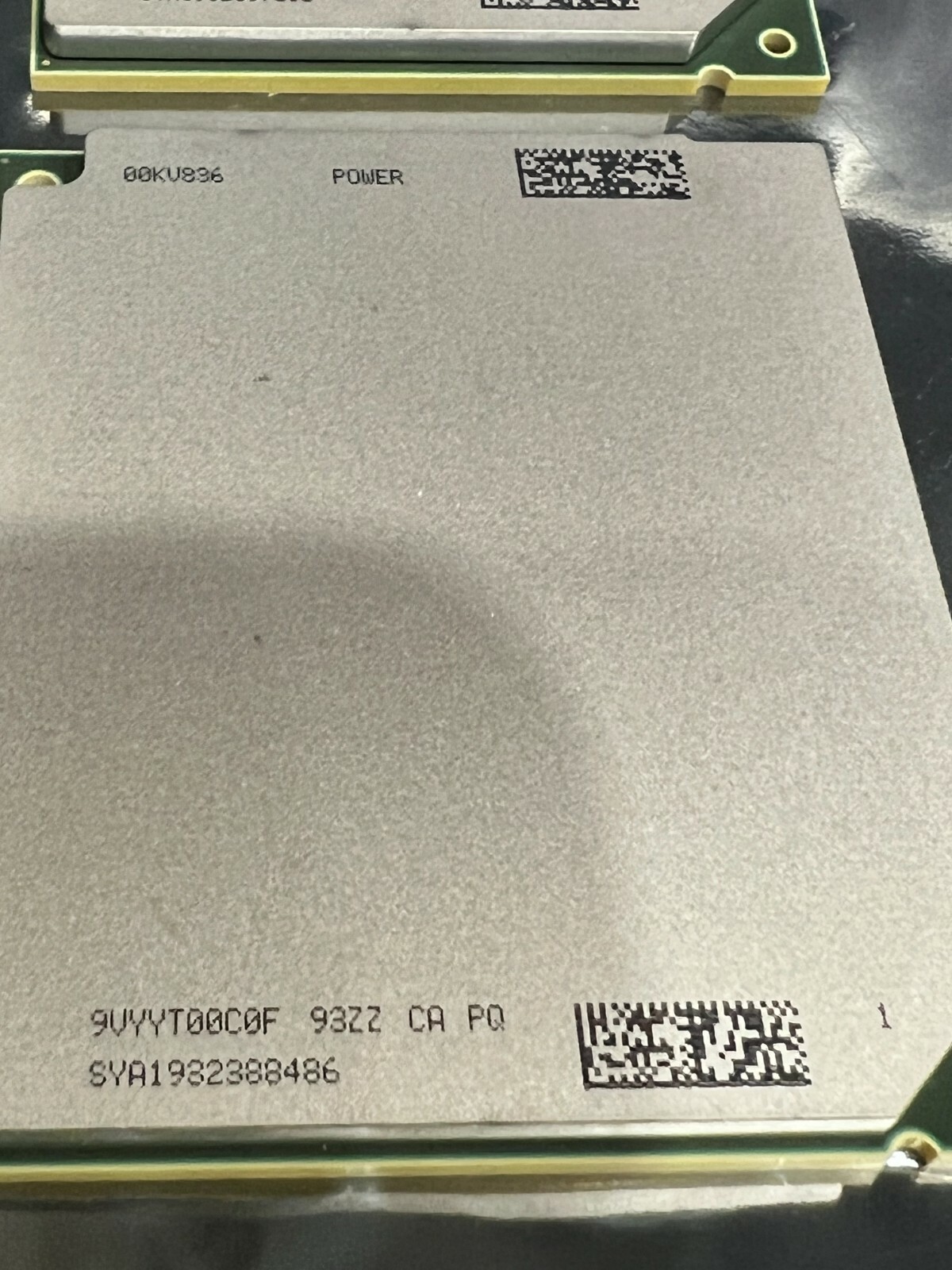 IBM 00KV836 3.89GHz 6Core Power8 CPU 93ZZ CA PQ LZ5PT00C0L (A1346)