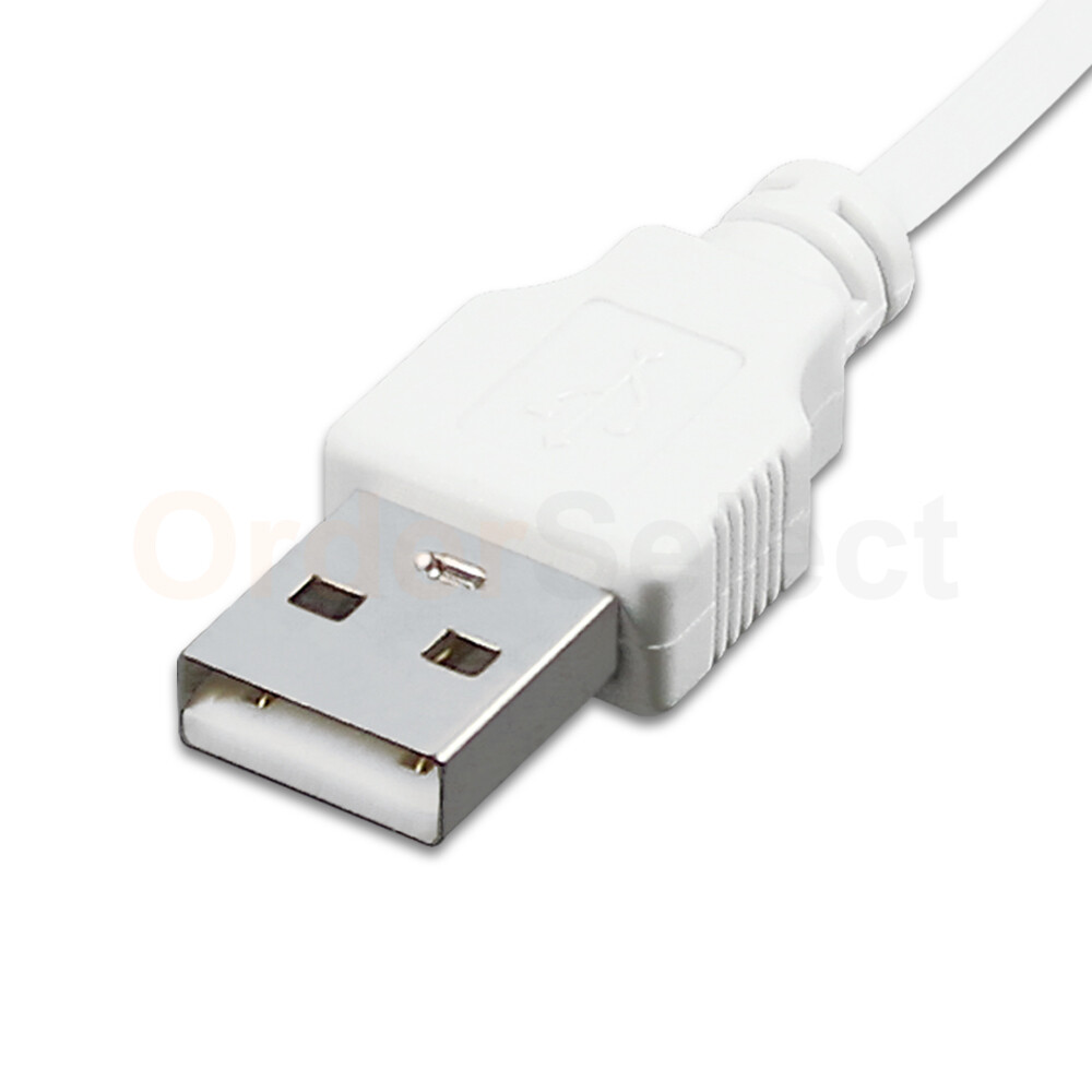 HIGH QUALITY 10 FT USB 2.0 A TO B WHITE CABLE STANDARD USB PRINTER CABLE 10 FT