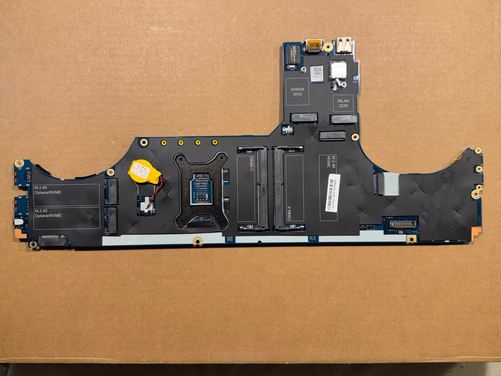 NEW Dell Precision 7740 Motherboard Intel Xeon E-2286M LA-H281P 9M3V7