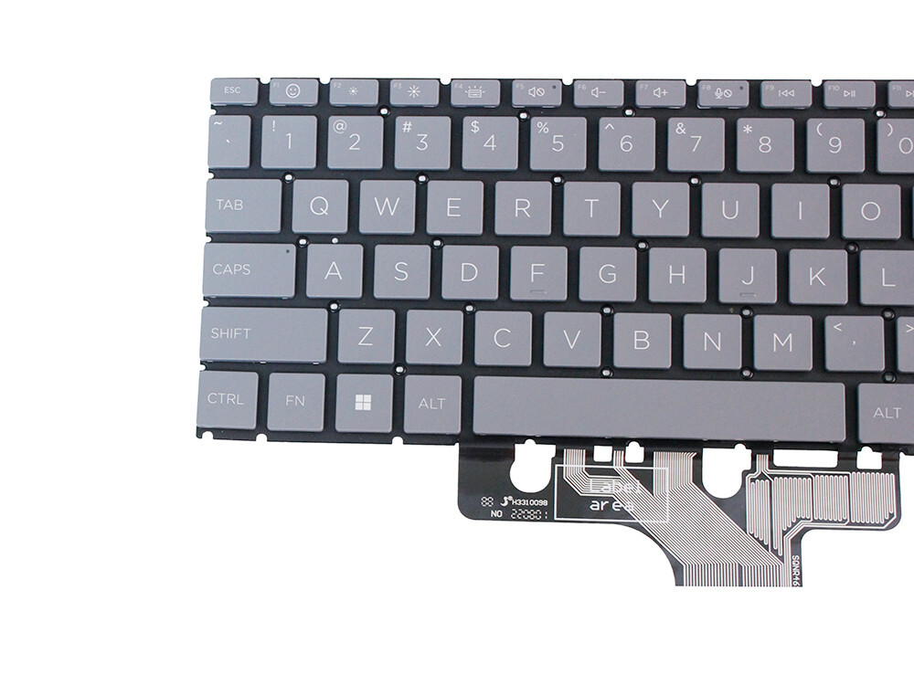 New for HP 15-fd0081wm 15-fd0083wm 15-fd0010nr 15-fd0357nr Backlit Keyboard Gray
