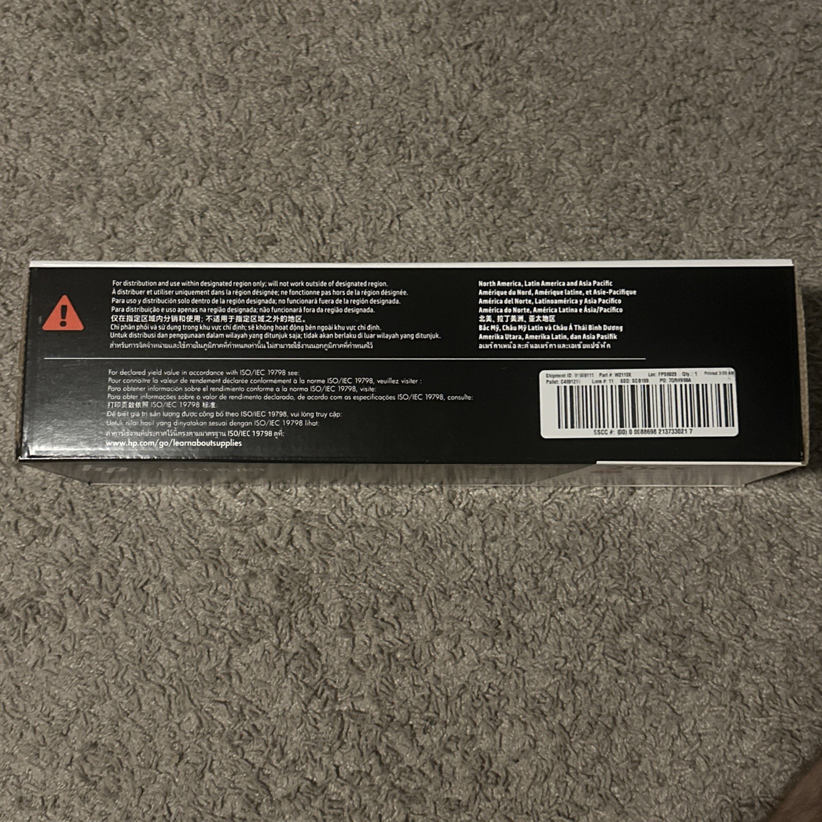 Genuine HP W2113X 206X Magenta High-Yield Toner – NEW SEALED