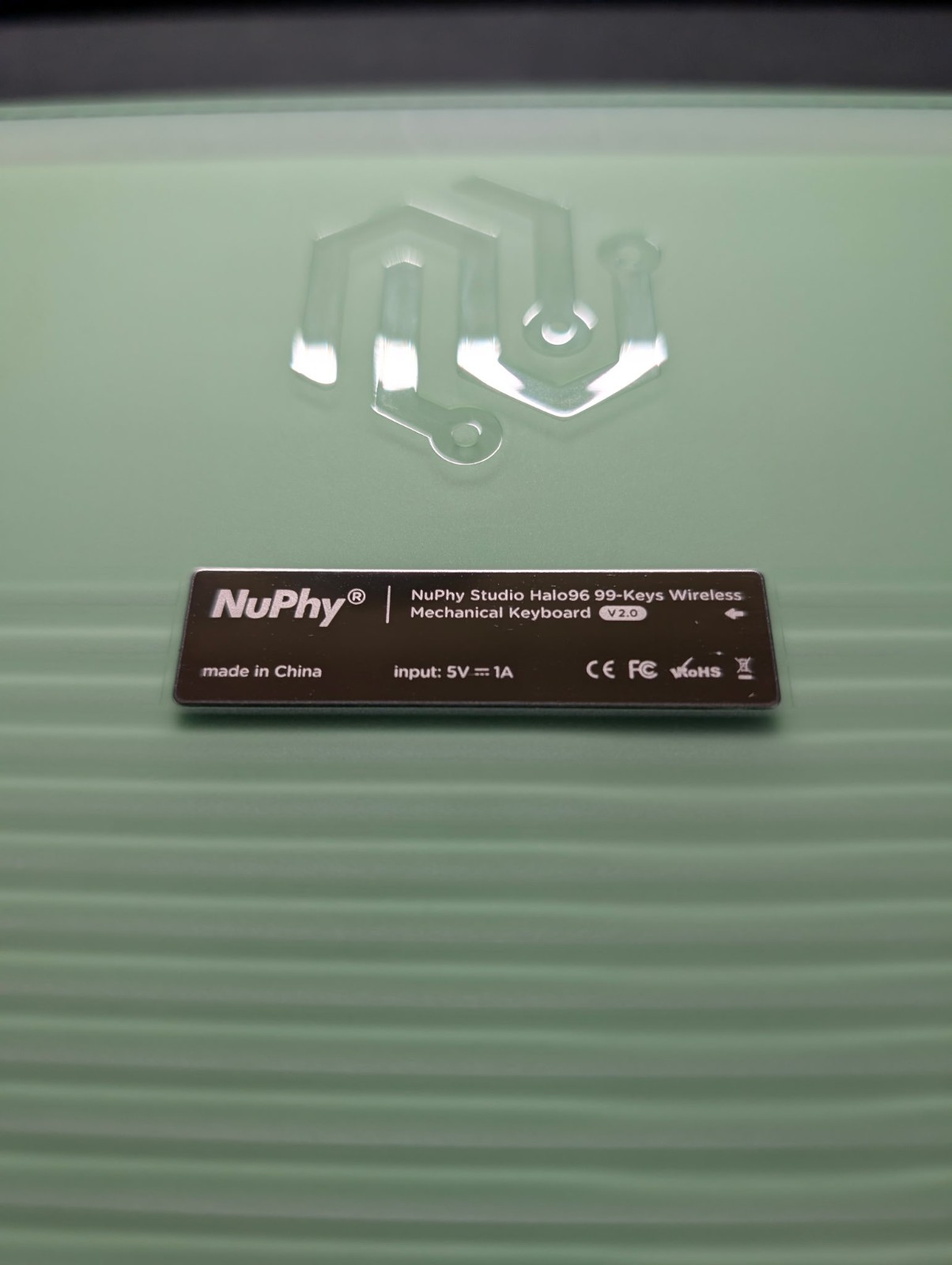 NuPhy Halo96 V2 Mechanical Keyboard — Mojito, Raspberry Switch