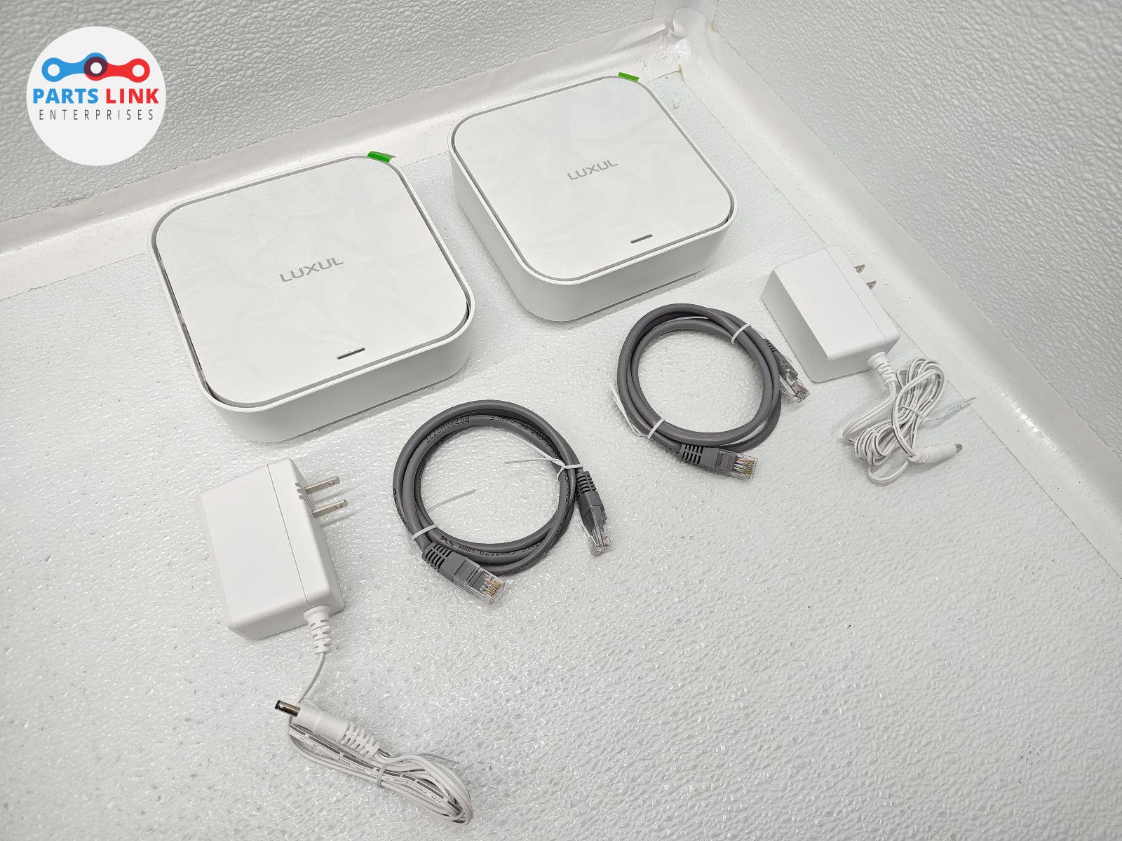 Luxul MK-10 Epic Mesh Node Network Extension Routers Kit 4X4 5GHz WiFi White