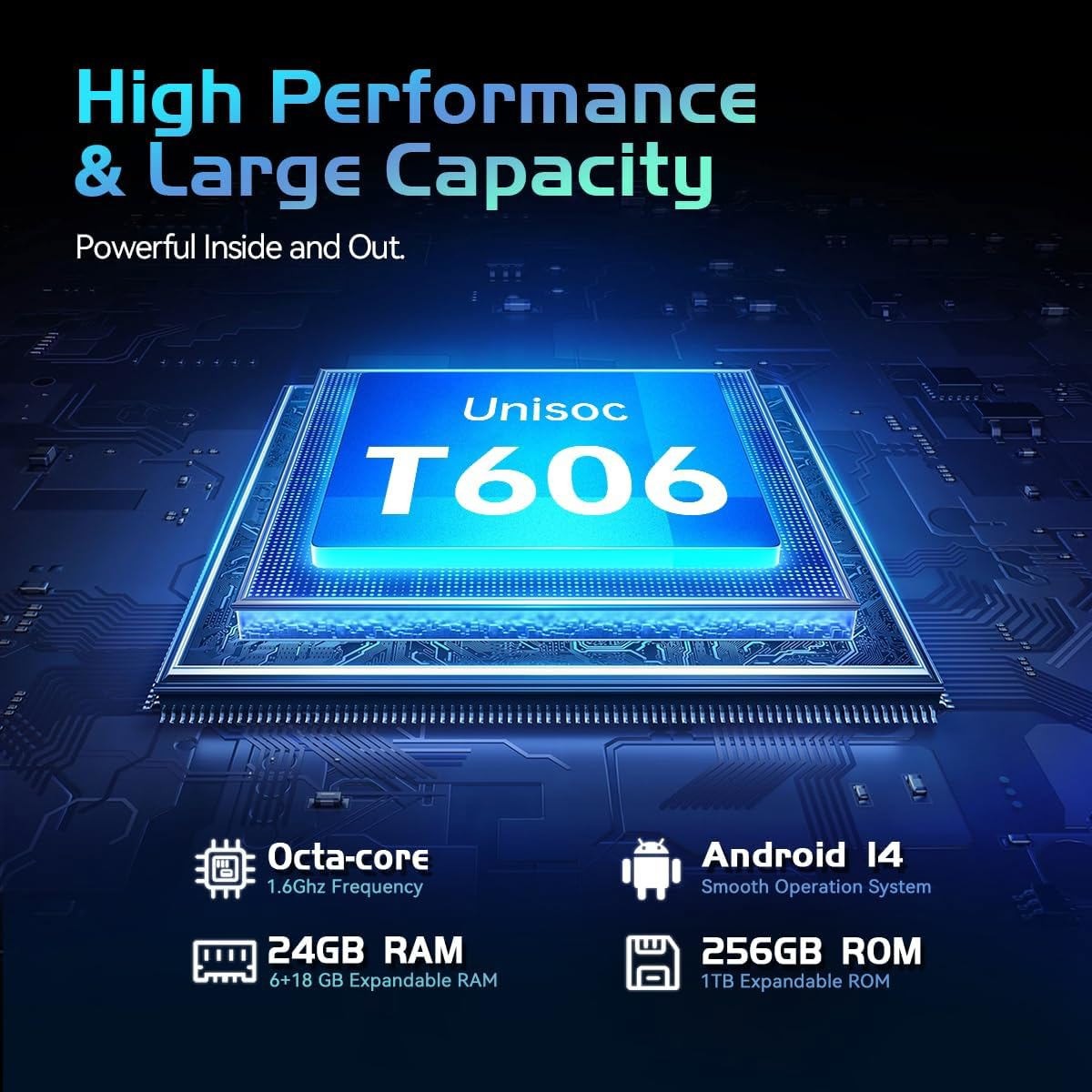 OUKITEL RT9 Rugged Tablet 10 inch 24GB+256GB/1TB 11000mAh IP68/69K Waterproof