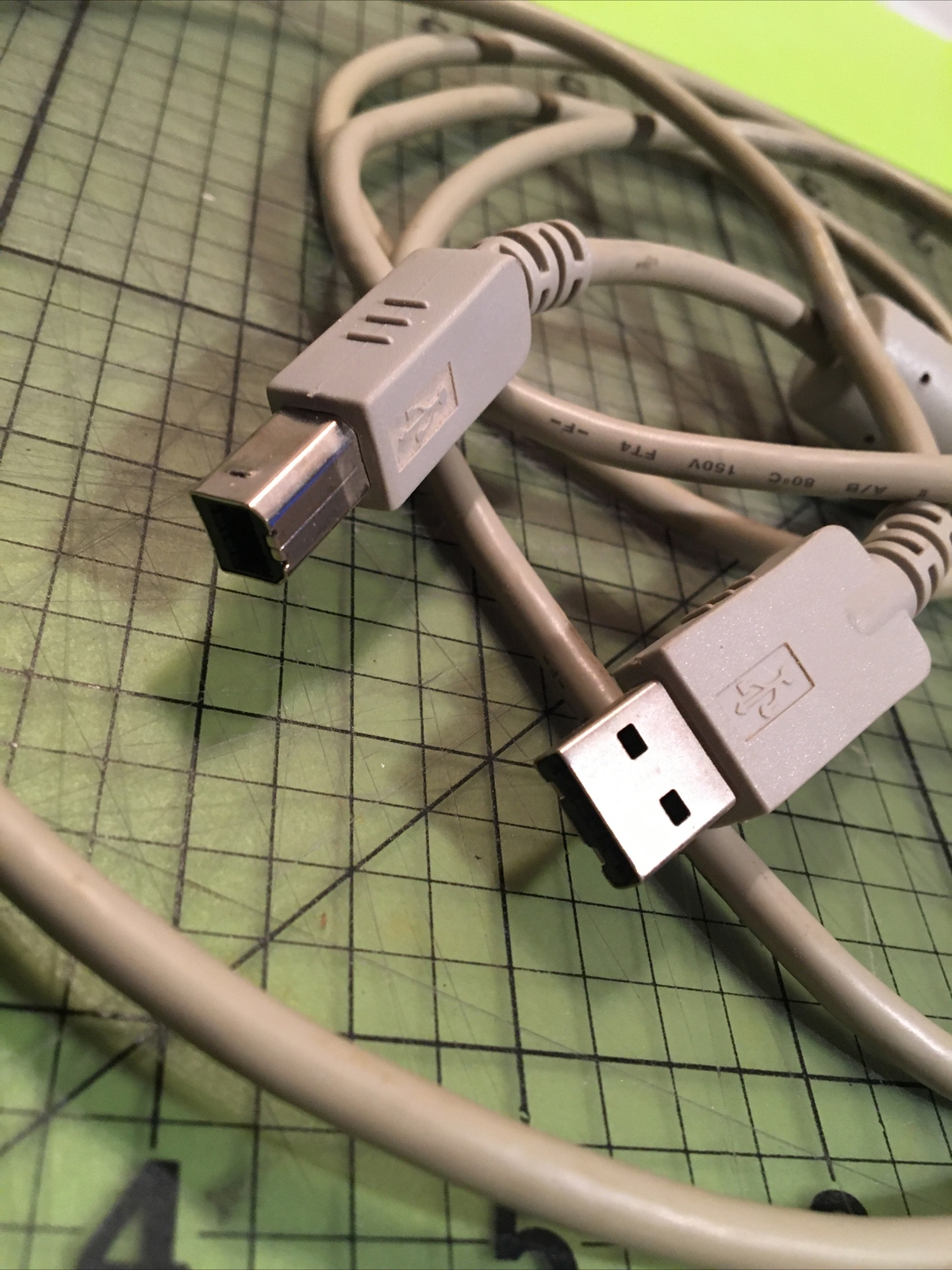 Scanner Connection Cord SUNF PU USB CORD Computer Component Cable, about 5.5’￼