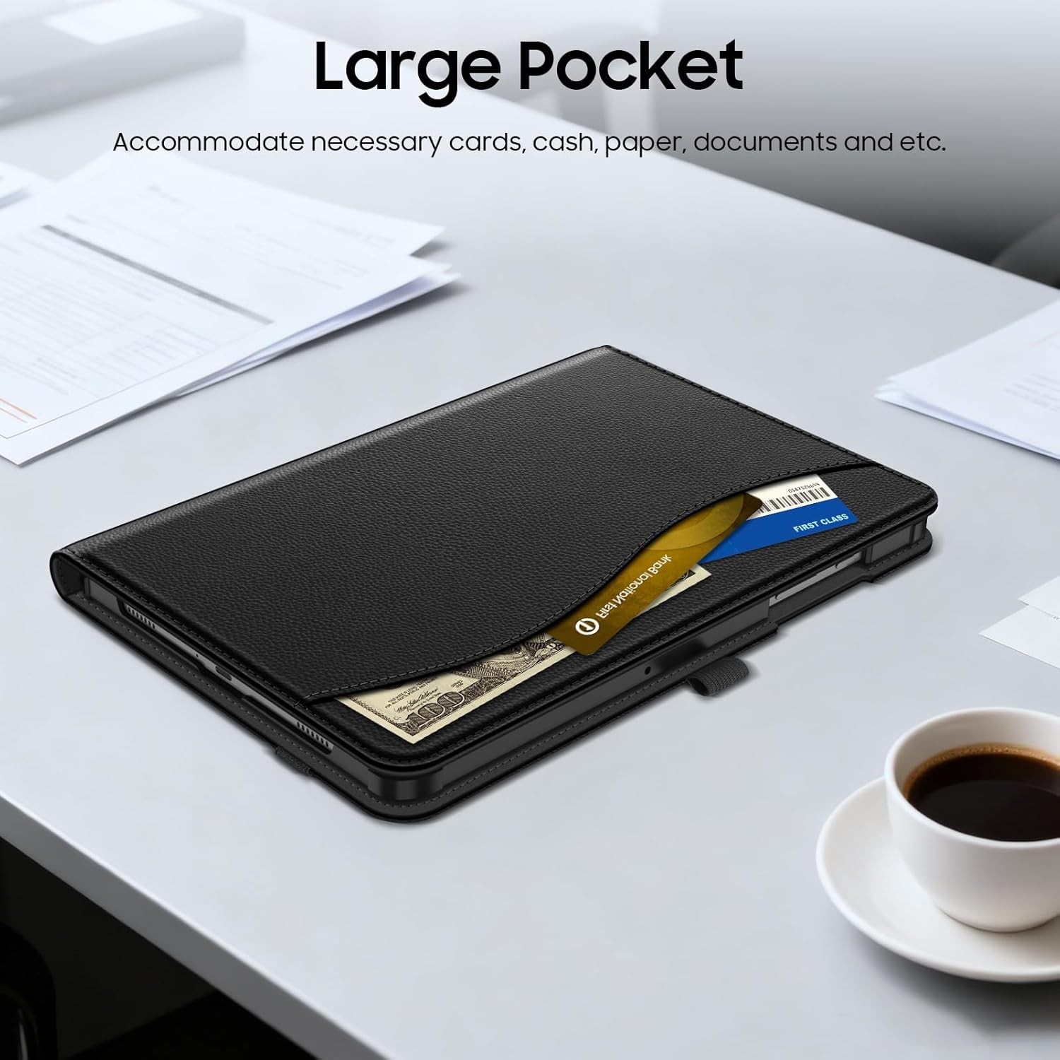 Case for Samsung Galaxy Tab A9 Plus/A9+ 5G 11 Inch 2023 Multi-Angle Smart Cover